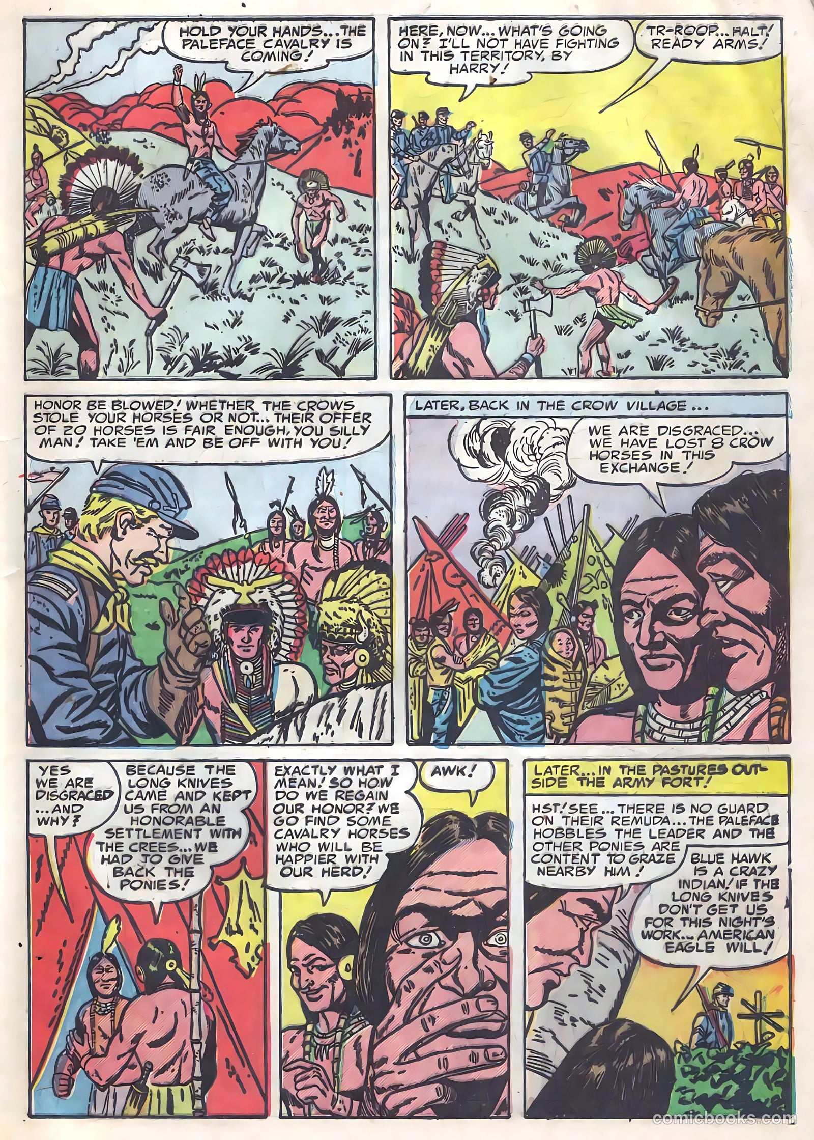 Prize Comics Western #102 (1950) — page 29 of 36