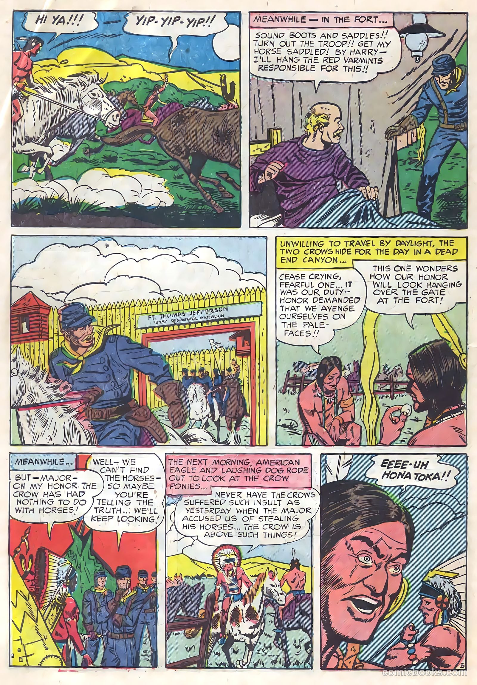 Prize Comics Western #102 (1950) — page 30 of 36