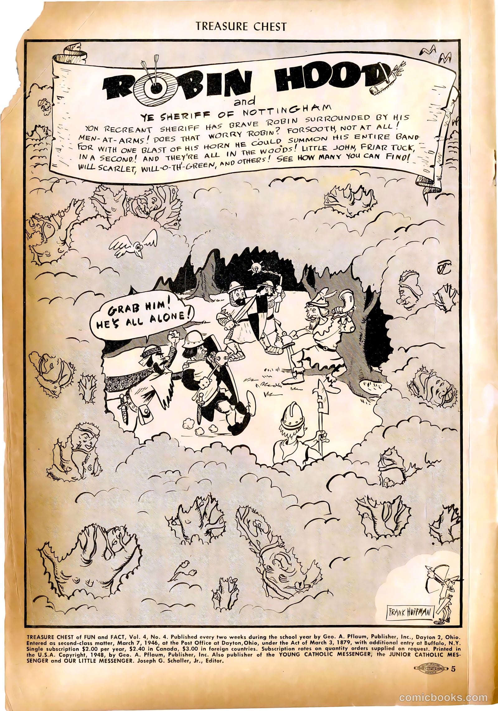 Treasure Chest of Fun and Fact v1 #4 — page 2 of 36