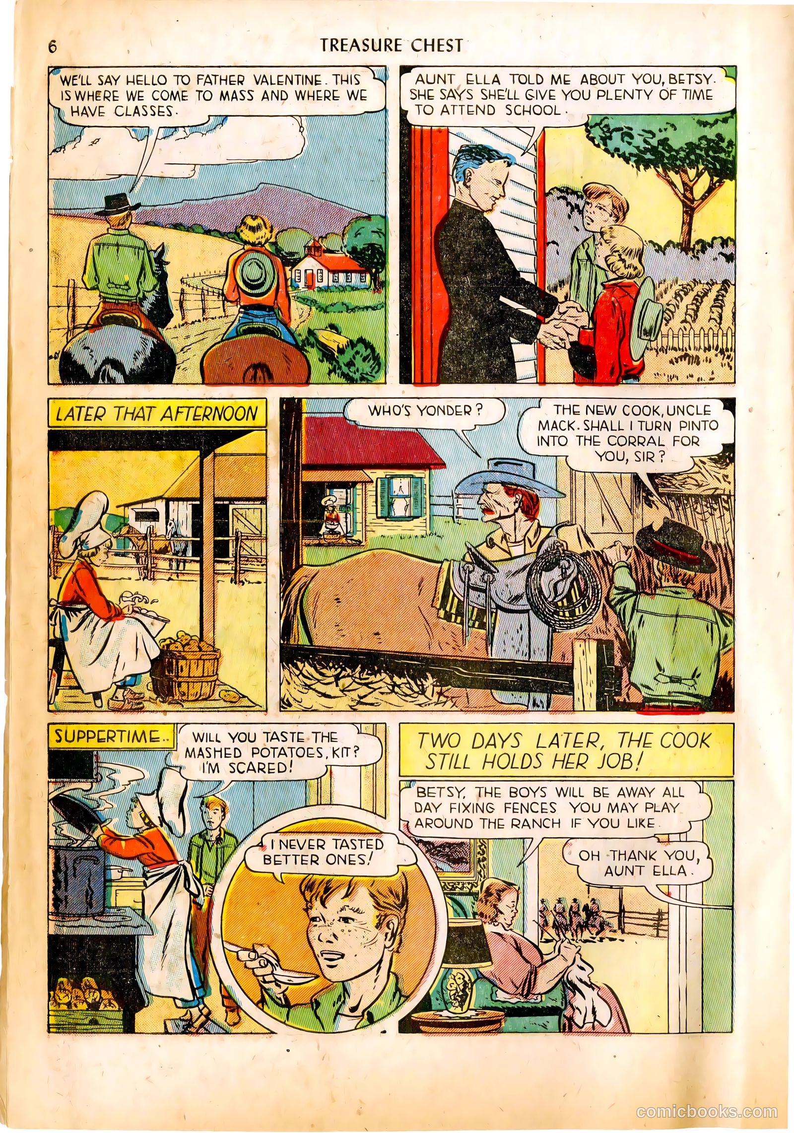 Treasure Chest of Fun and Fact v1 #4 — page 6 of 36