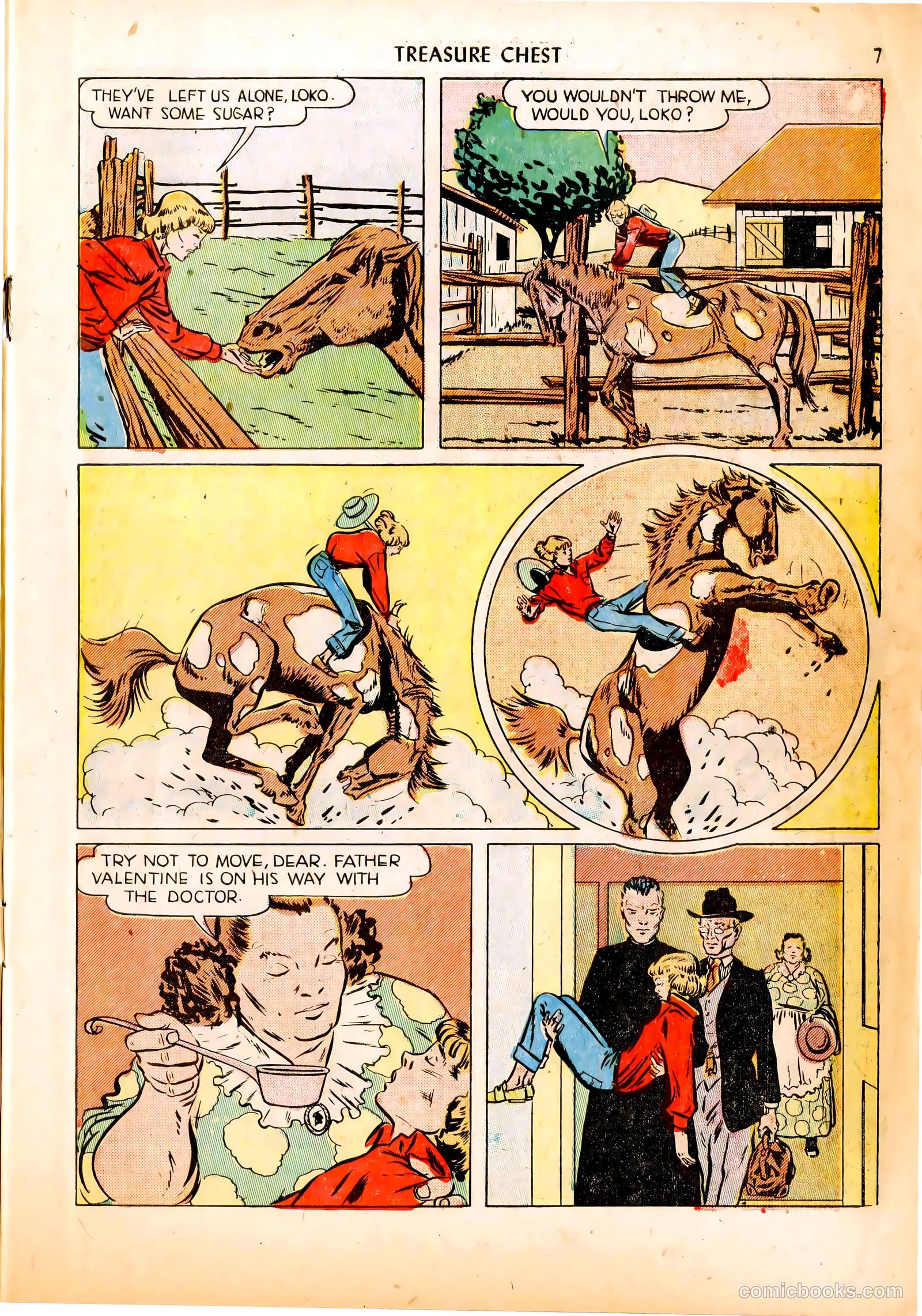 Treasure Chest of Fun and Fact v1 #4 — page 7 of 36