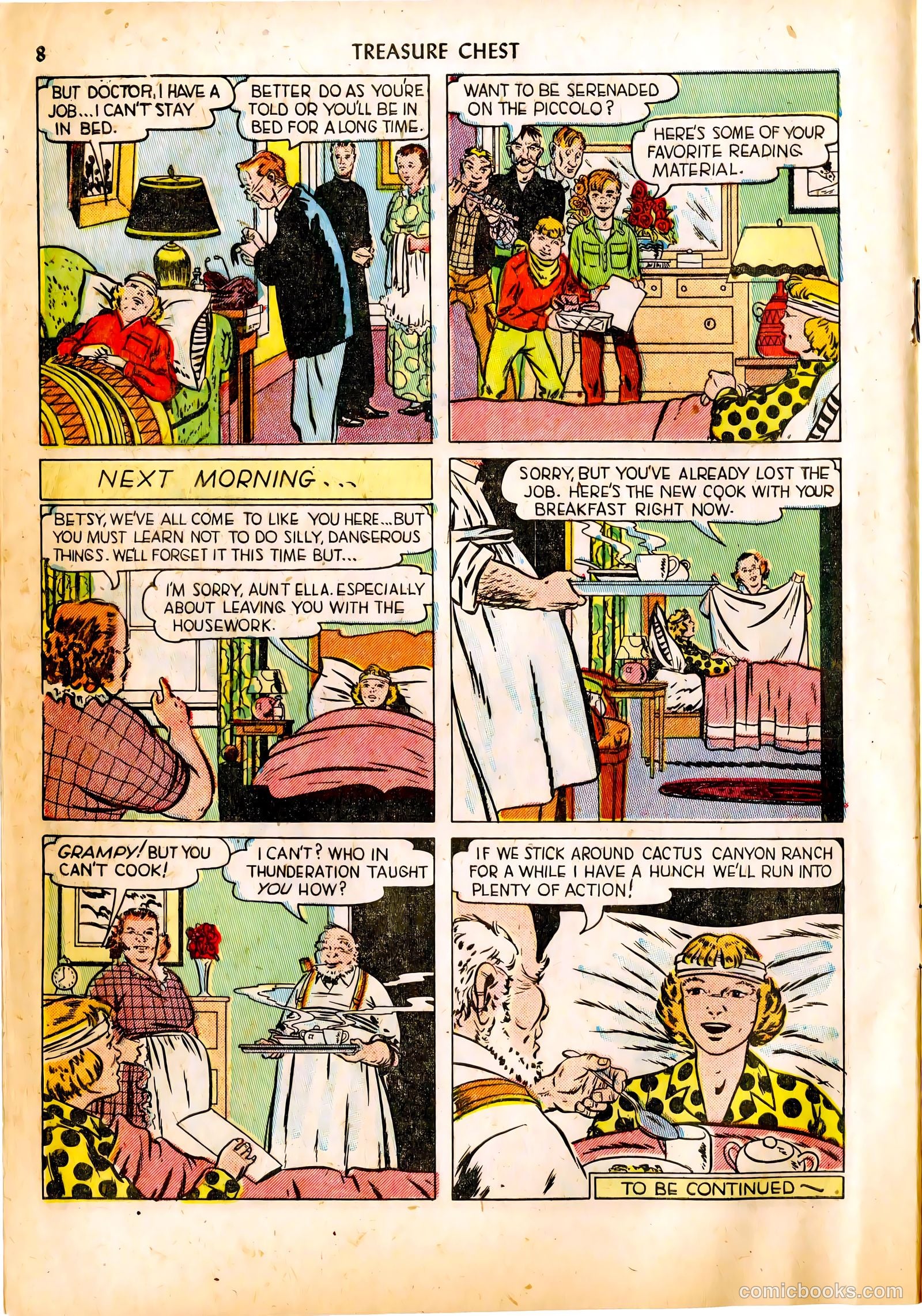 Treasure Chest of Fun and Fact v1 #4 — page 8 of 36