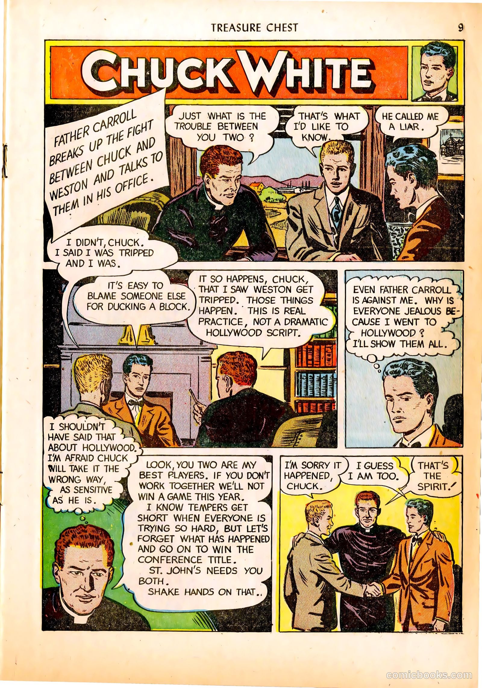 Treasure Chest of Fun and Fact v1 #4 — page 9 of 36