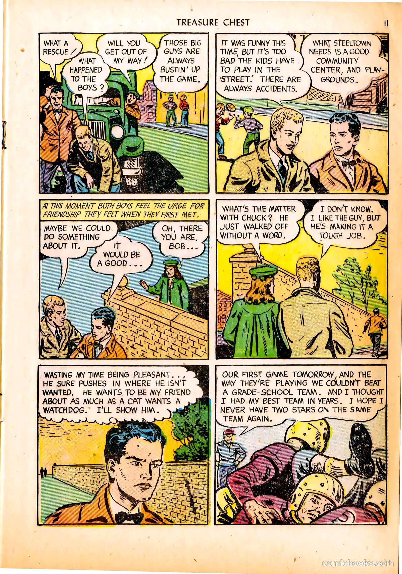 Treasure Chest of Fun and Fact v1 #4 — page 11 of 36