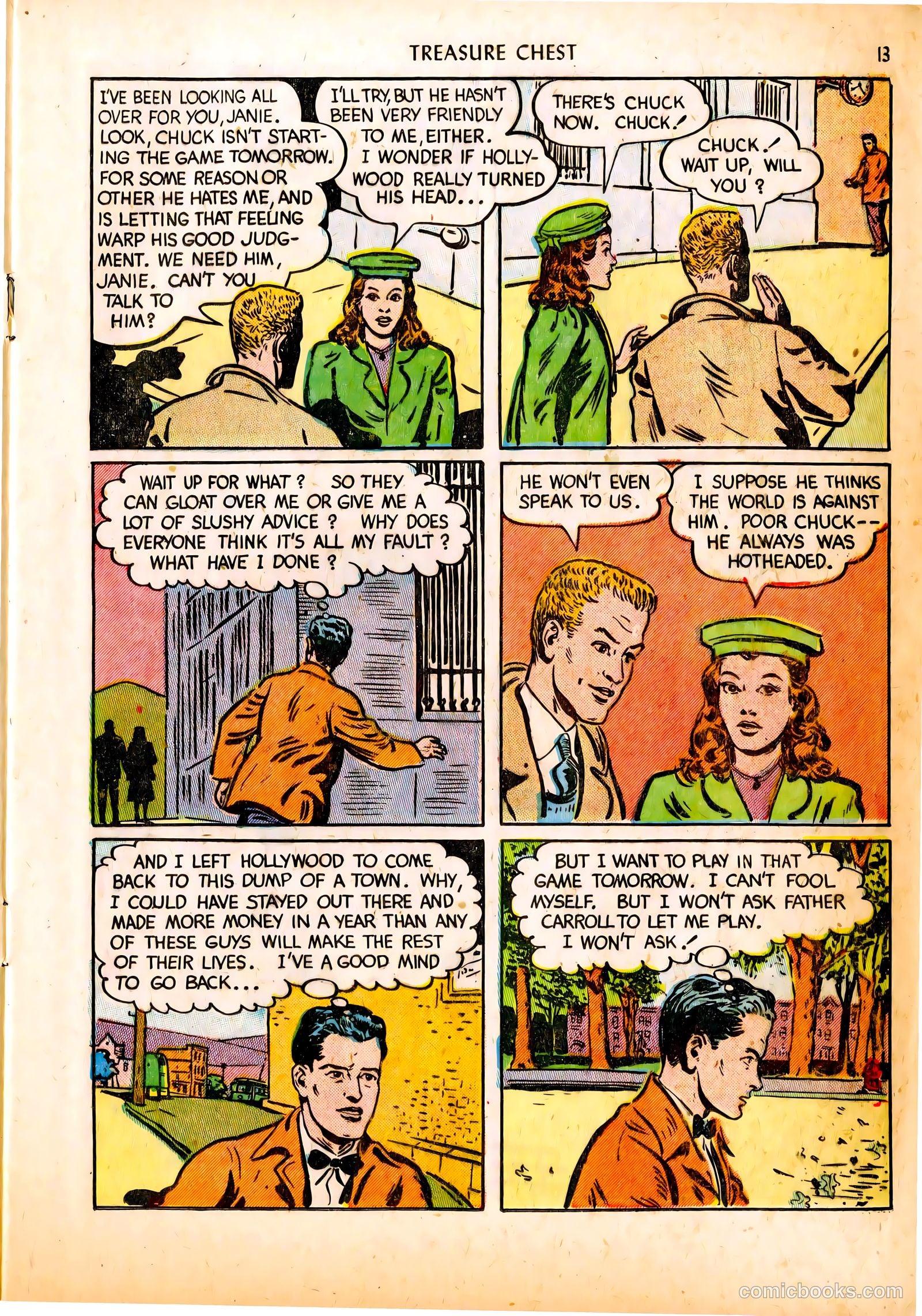 Treasure Chest of Fun and Fact v1 #4 — page 13 of 36