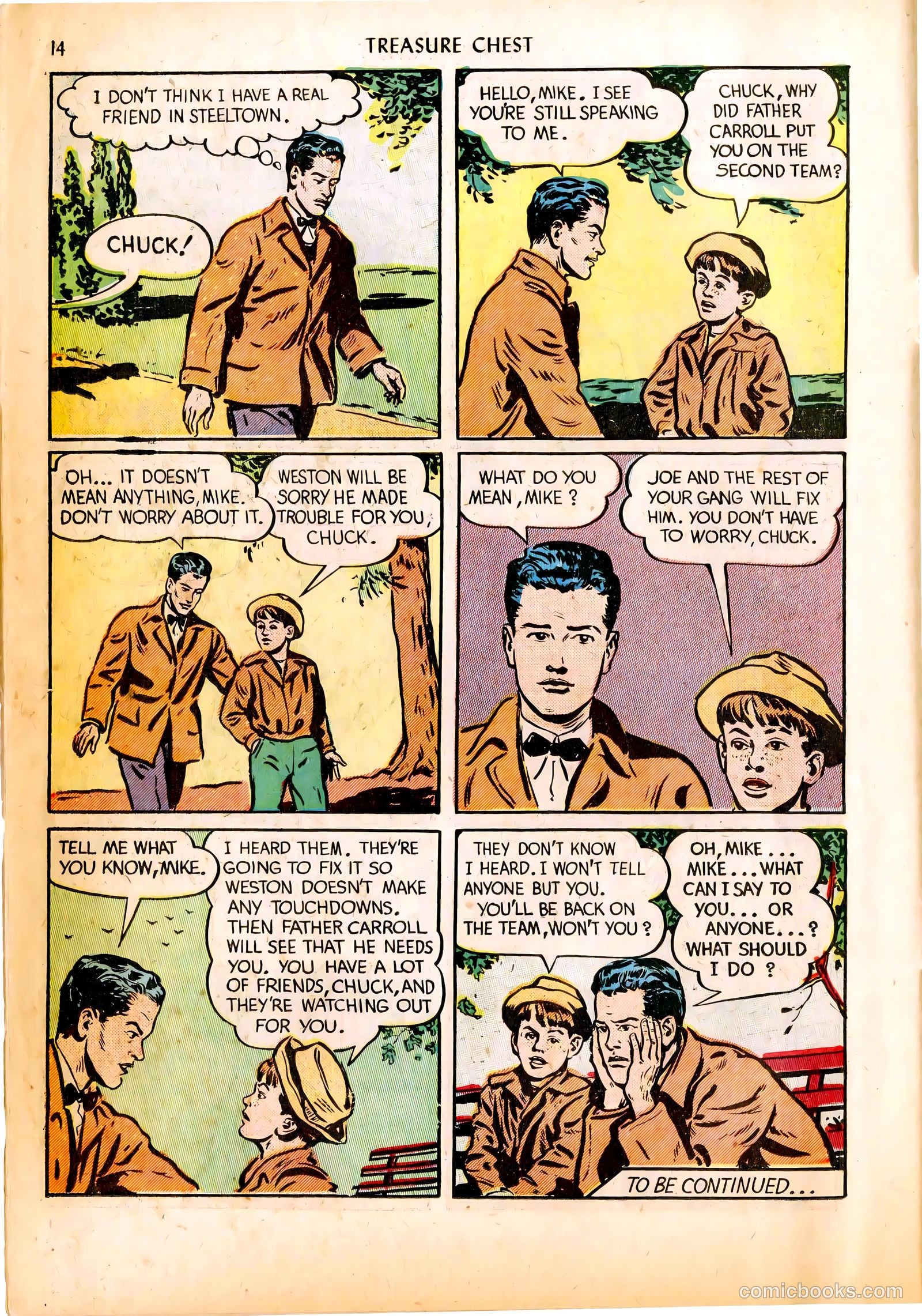 Treasure Chest of Fun and Fact v1 #4 — page 14 of 36