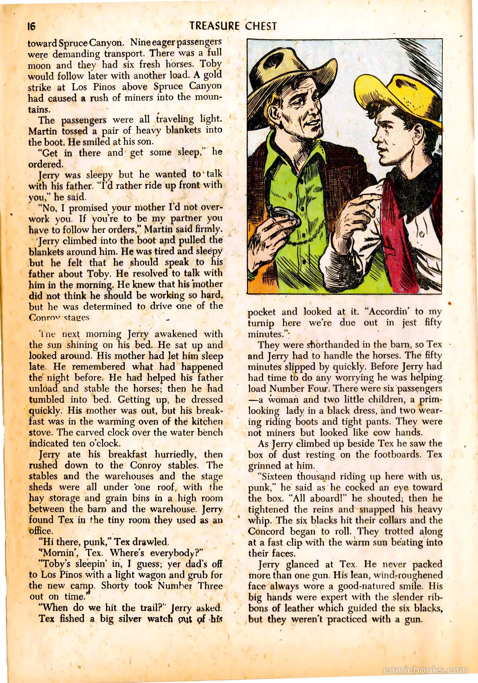 Treasure Chest of Fun and Fact v1 #4 — page 16 of 36