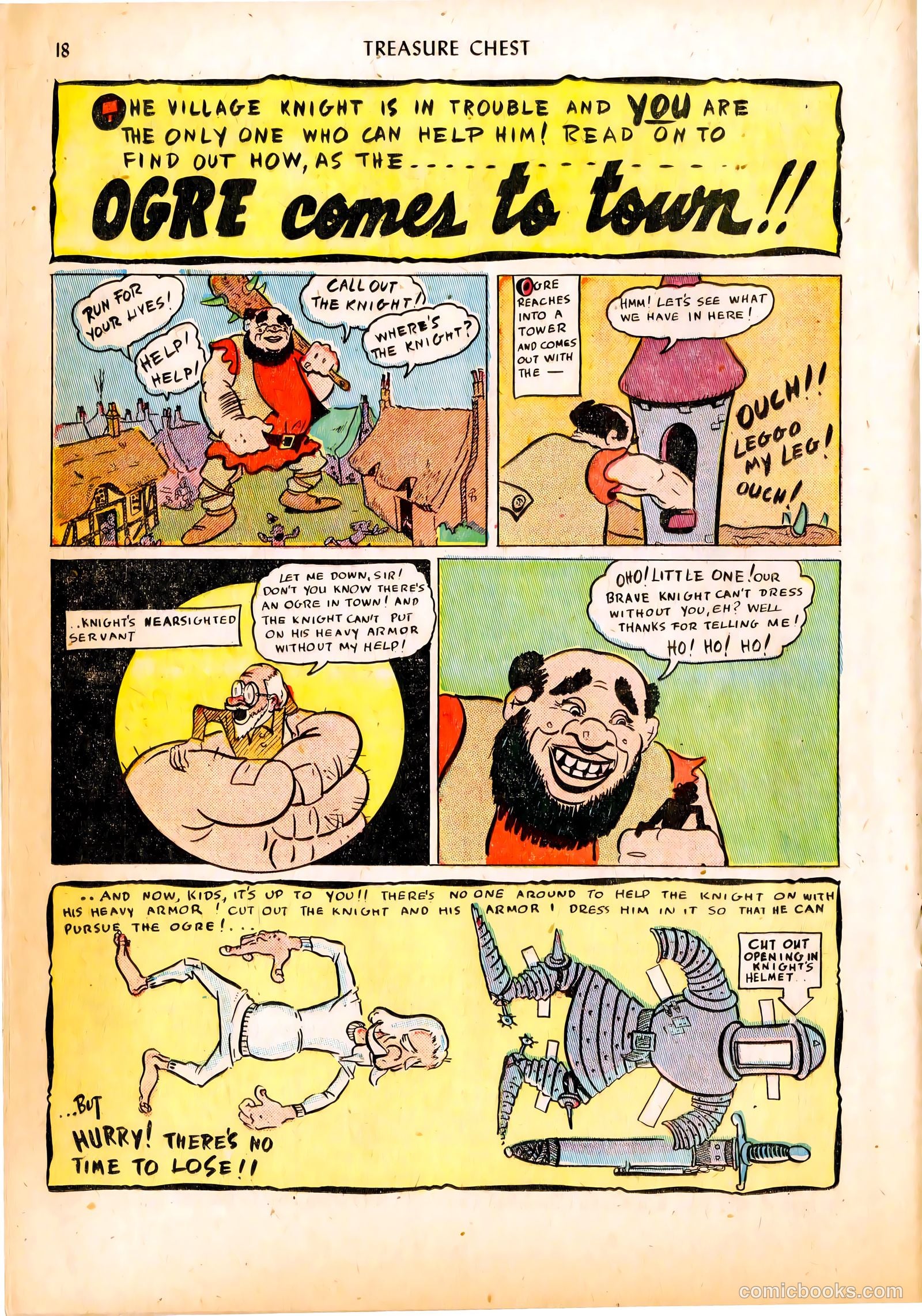 Treasure Chest of Fun and Fact v1 #4 — page 18 of 36