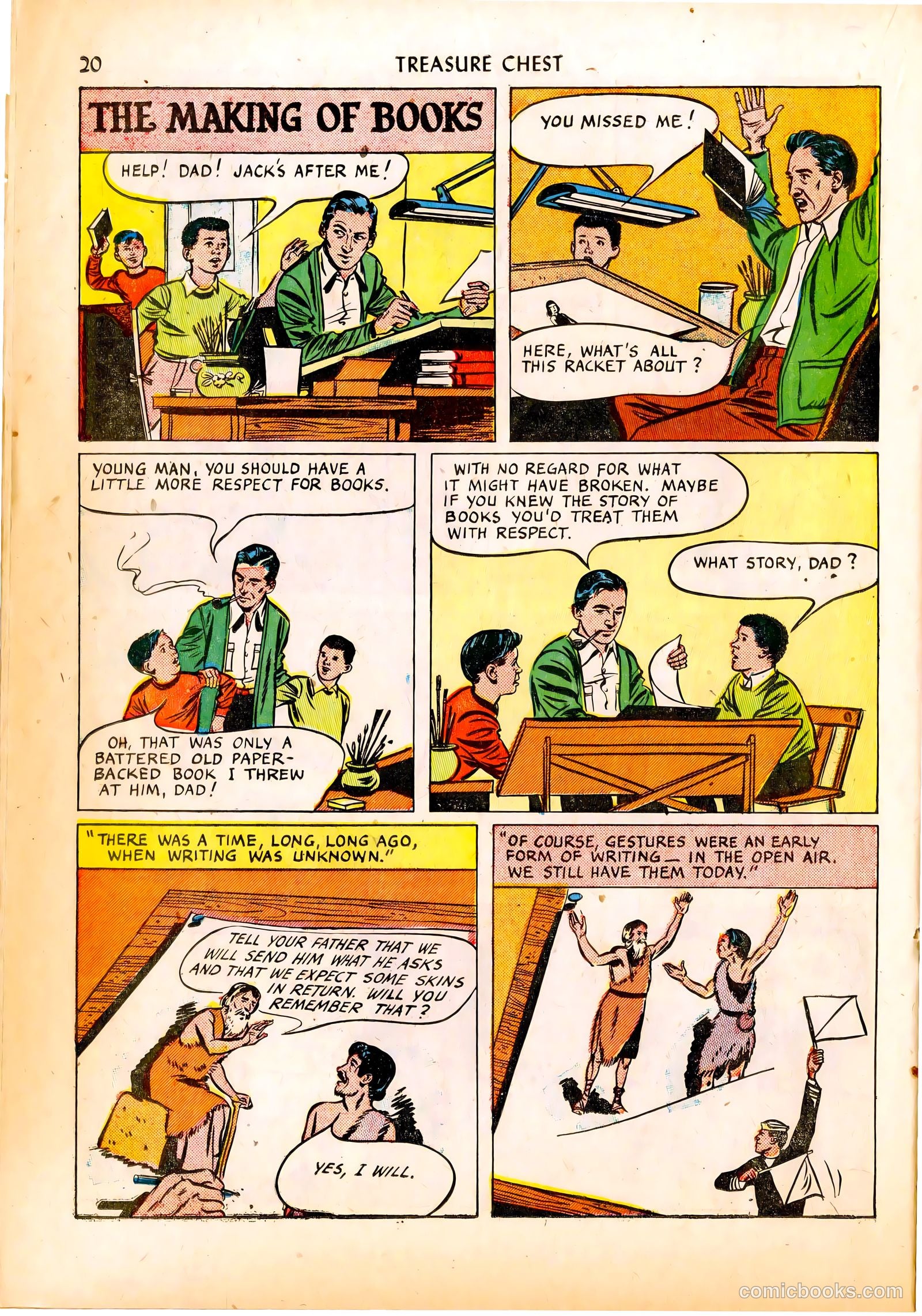 Treasure Chest of Fun and Fact v1 #4 — page 20 of 36