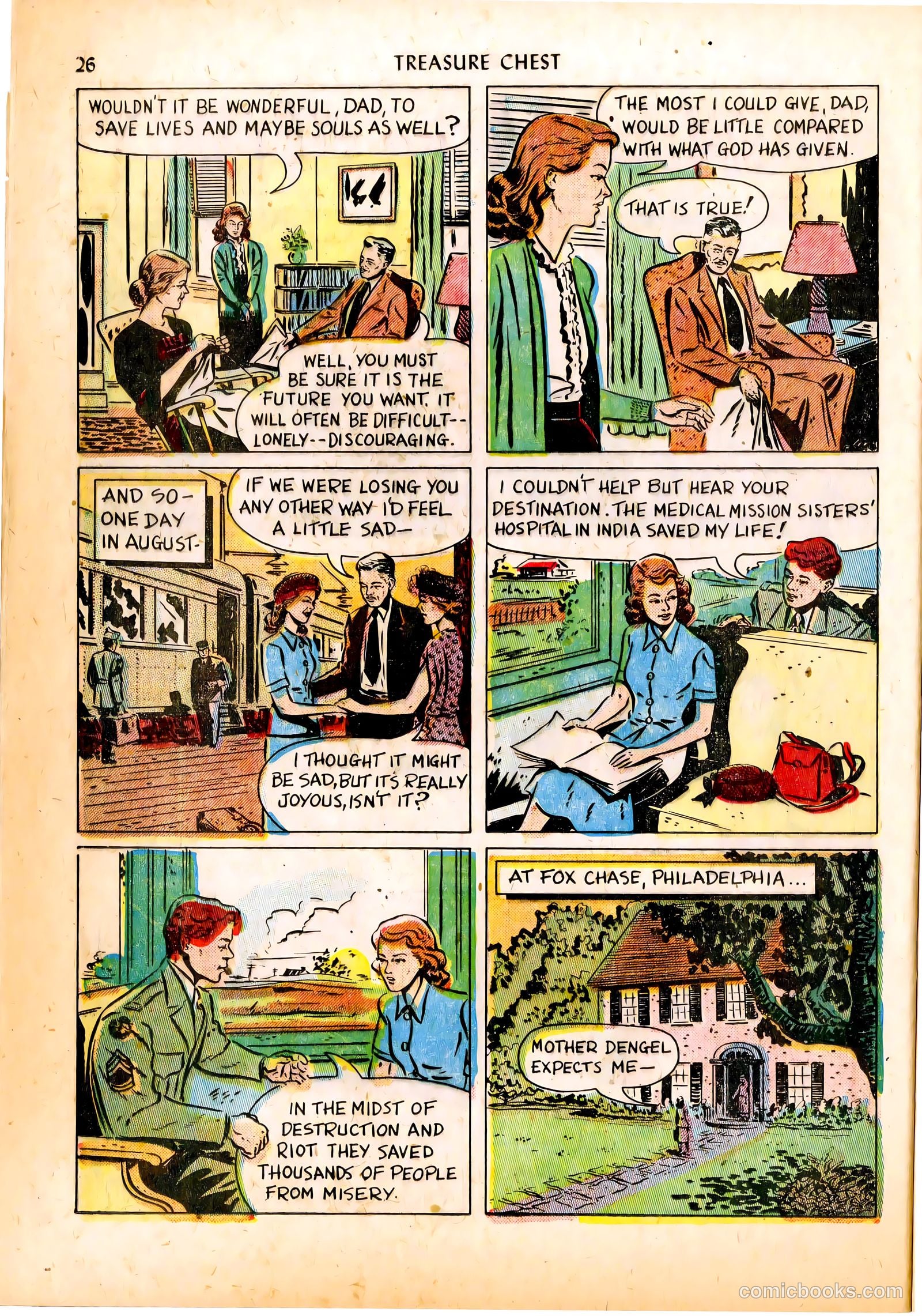 Treasure Chest of Fun and Fact v1 #4 — page 26 of 36