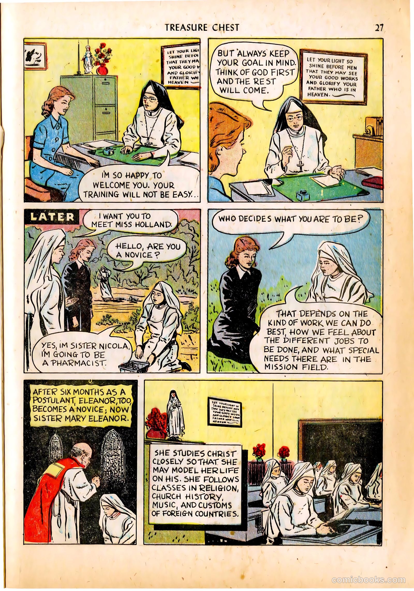 Treasure Chest of Fun and Fact v1 #4 — page 27 of 36