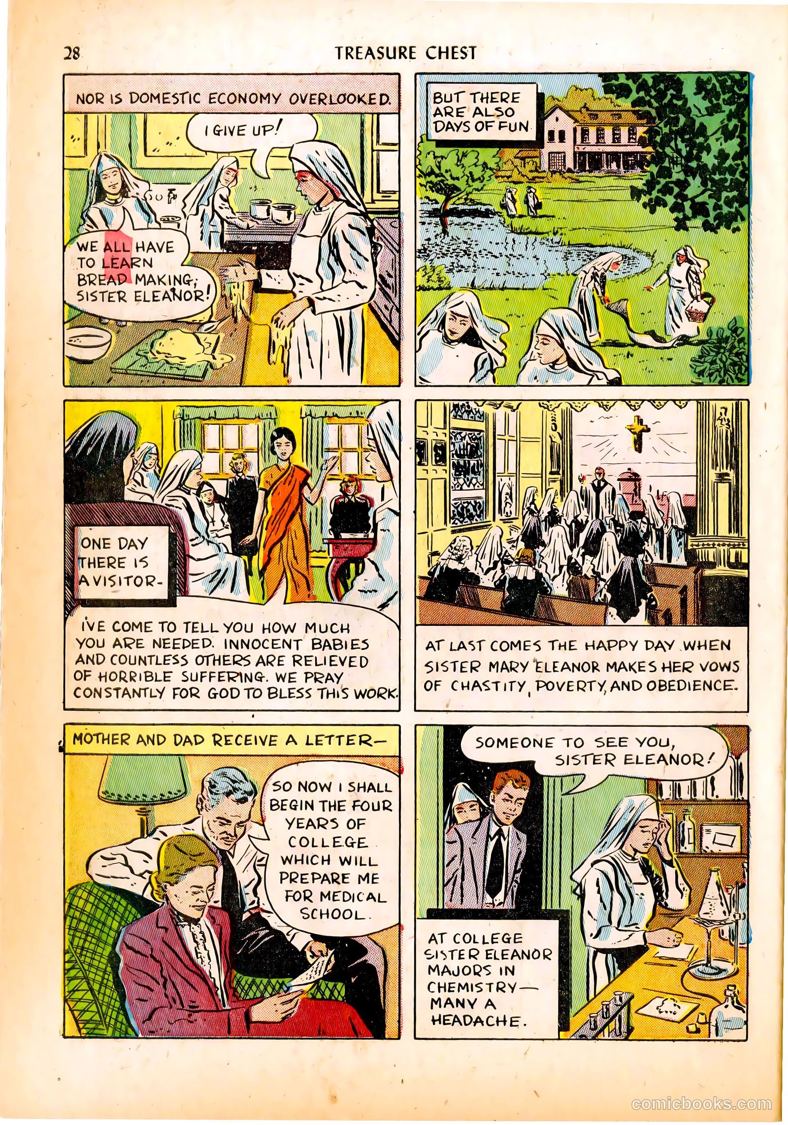 Treasure Chest of Fun and Fact v1 #4 — page 28 of 36