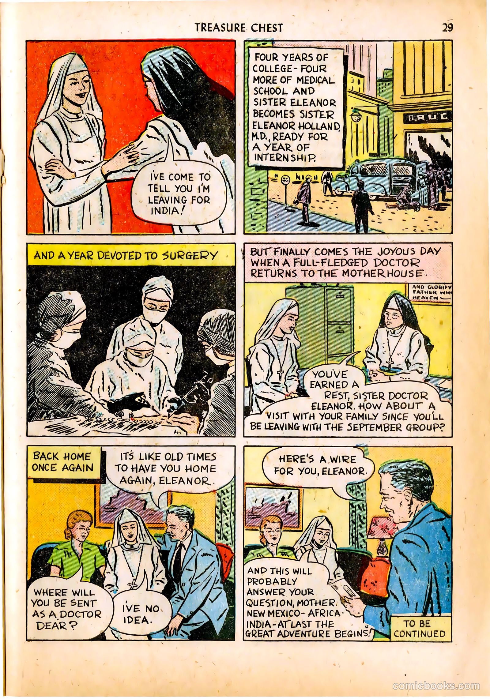 Treasure Chest of Fun and Fact v1 #4 — page 29 of 36