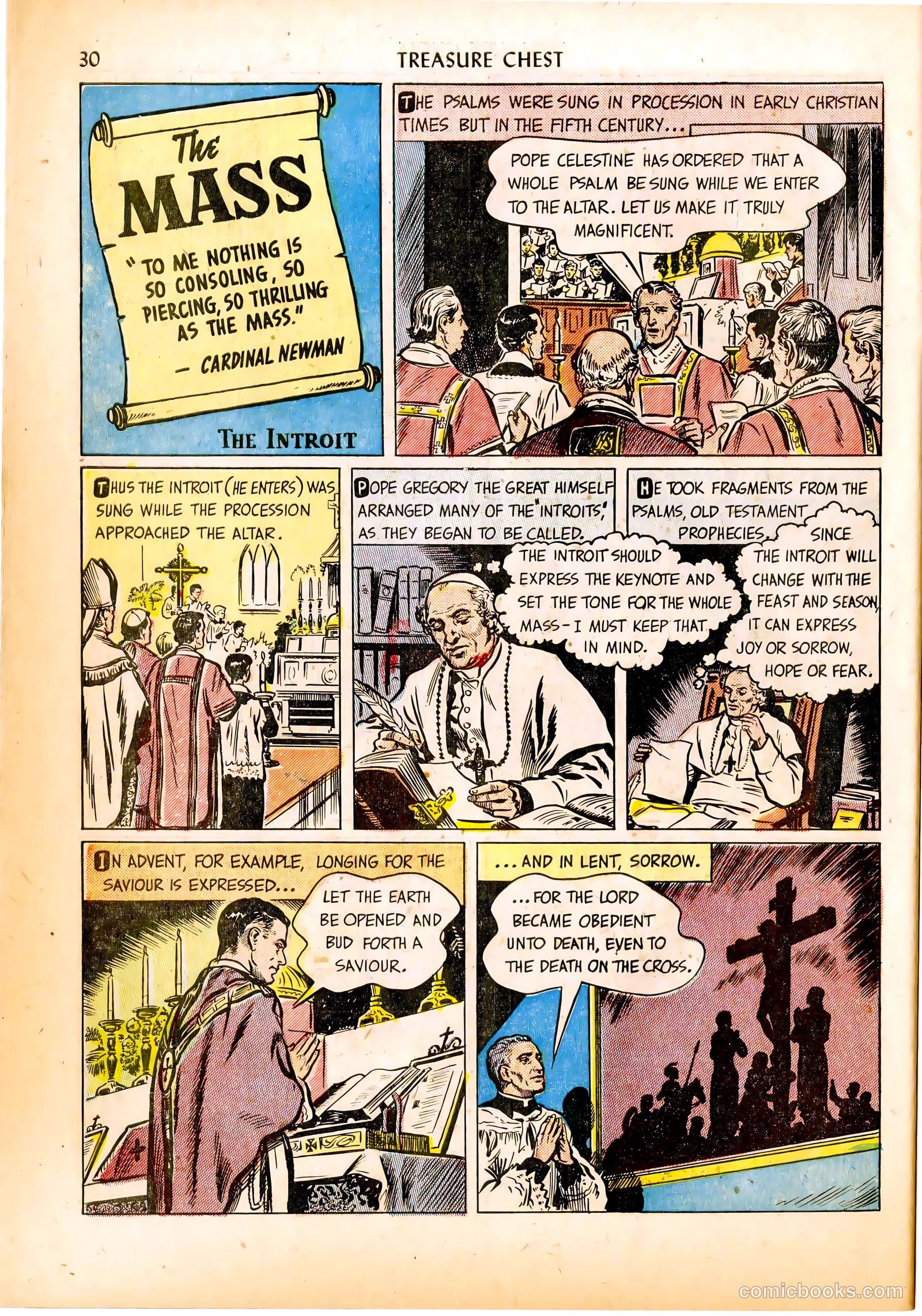 Treasure Chest of Fun and Fact v1 #4 — page 30 of 36