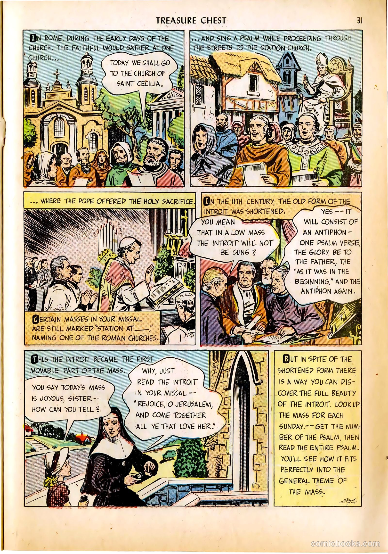 Treasure Chest of Fun and Fact v1 #4 — page 31 of 36