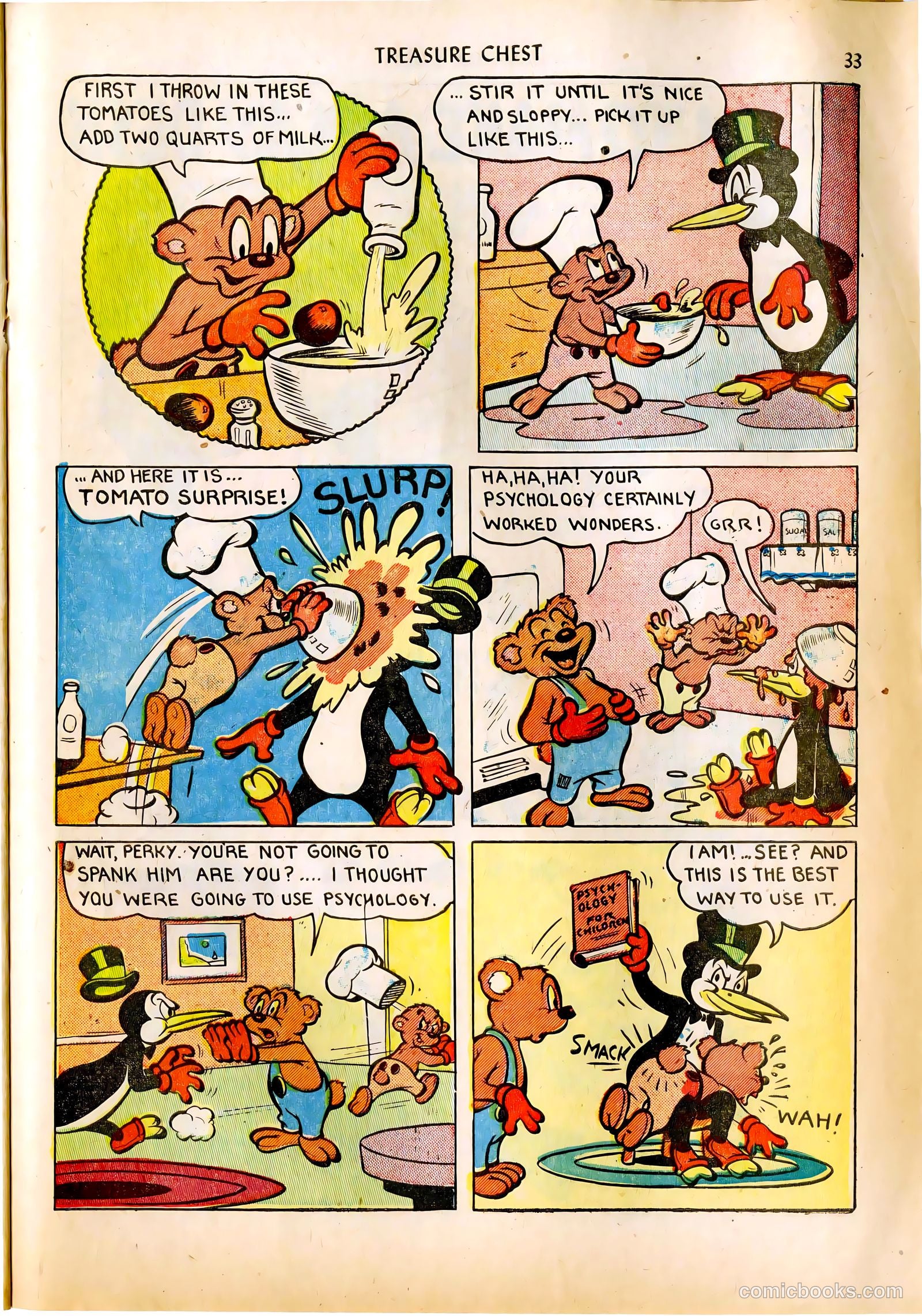 Treasure Chest of Fun and Fact v1 #4 — page 33 of 36