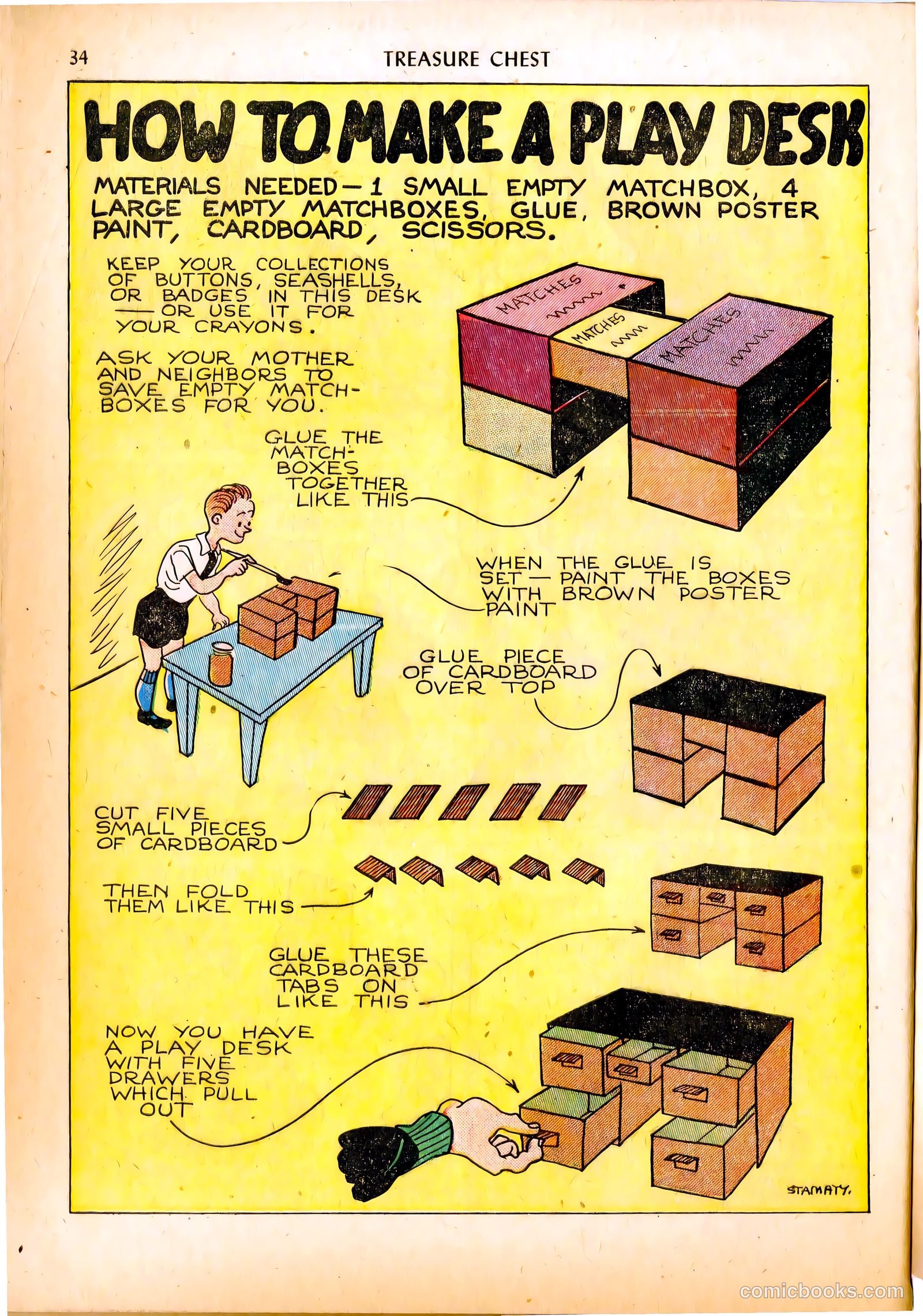 Treasure Chest of Fun and Fact v1 #4 — page 34 of 36