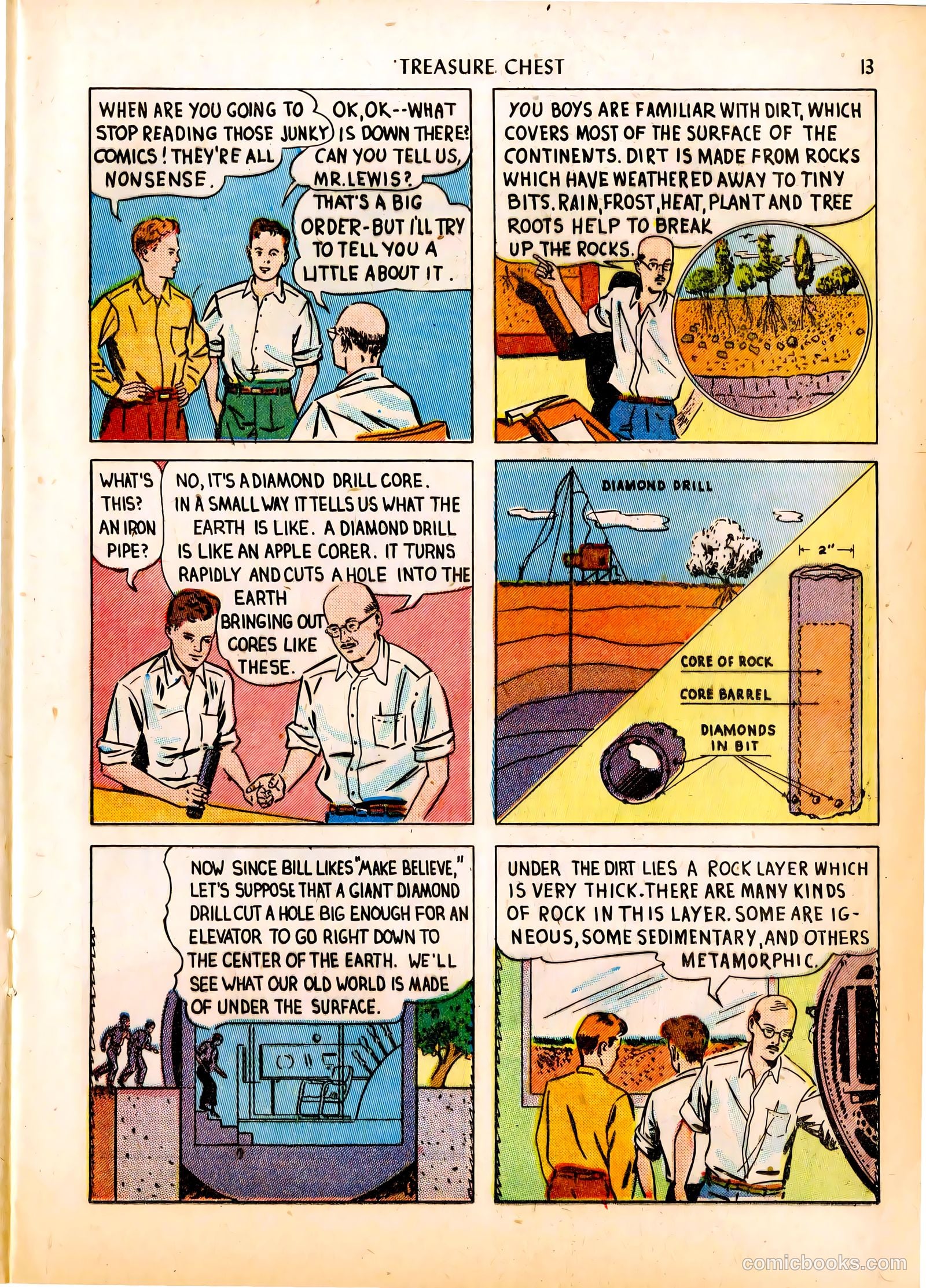 Treasure Chest of Fun and Fact v2 #9 — page 13 of 36