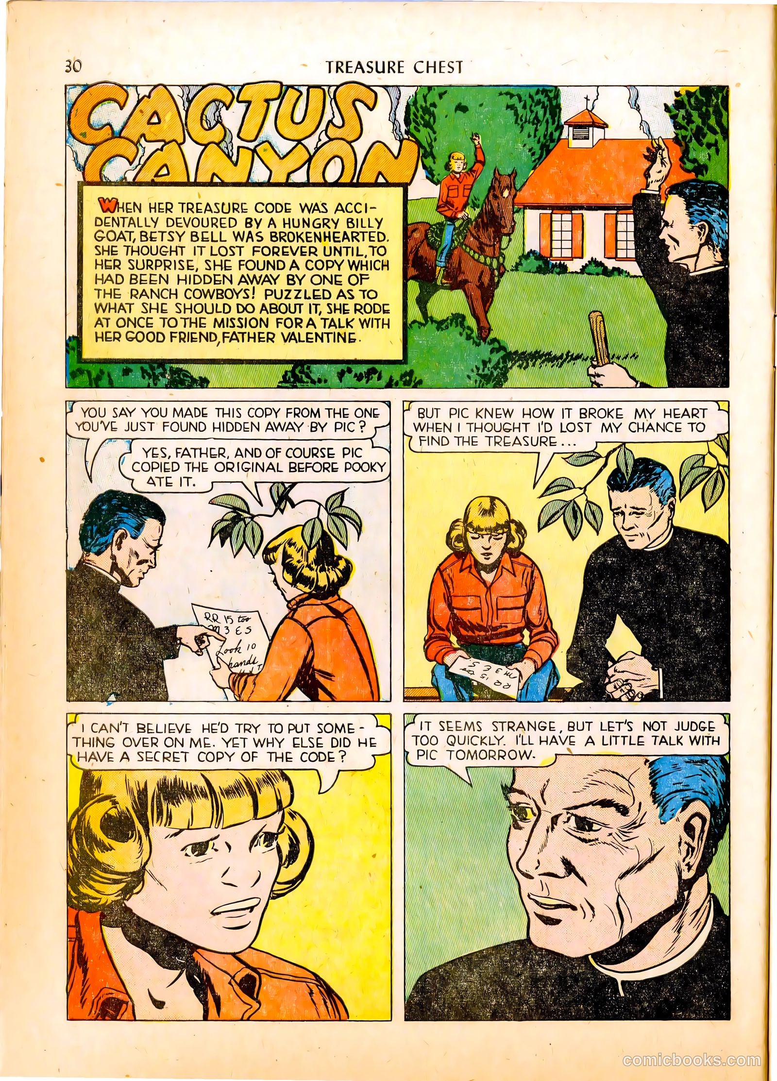 Treasure Chest of Fun and Fact v2 #9 — page 30 of 36