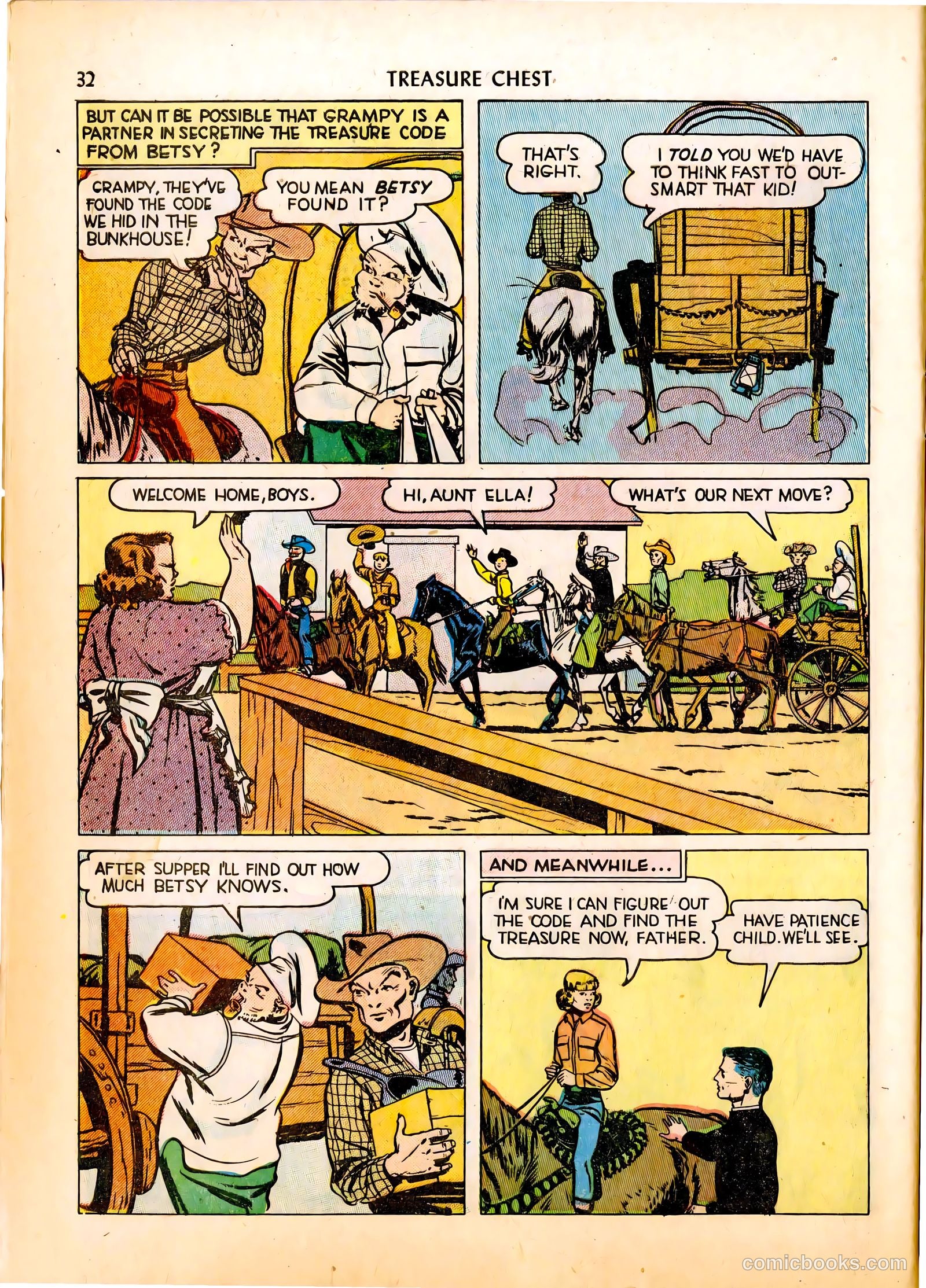 Treasure Chest of Fun and Fact v2 #9 — page 32 of 36