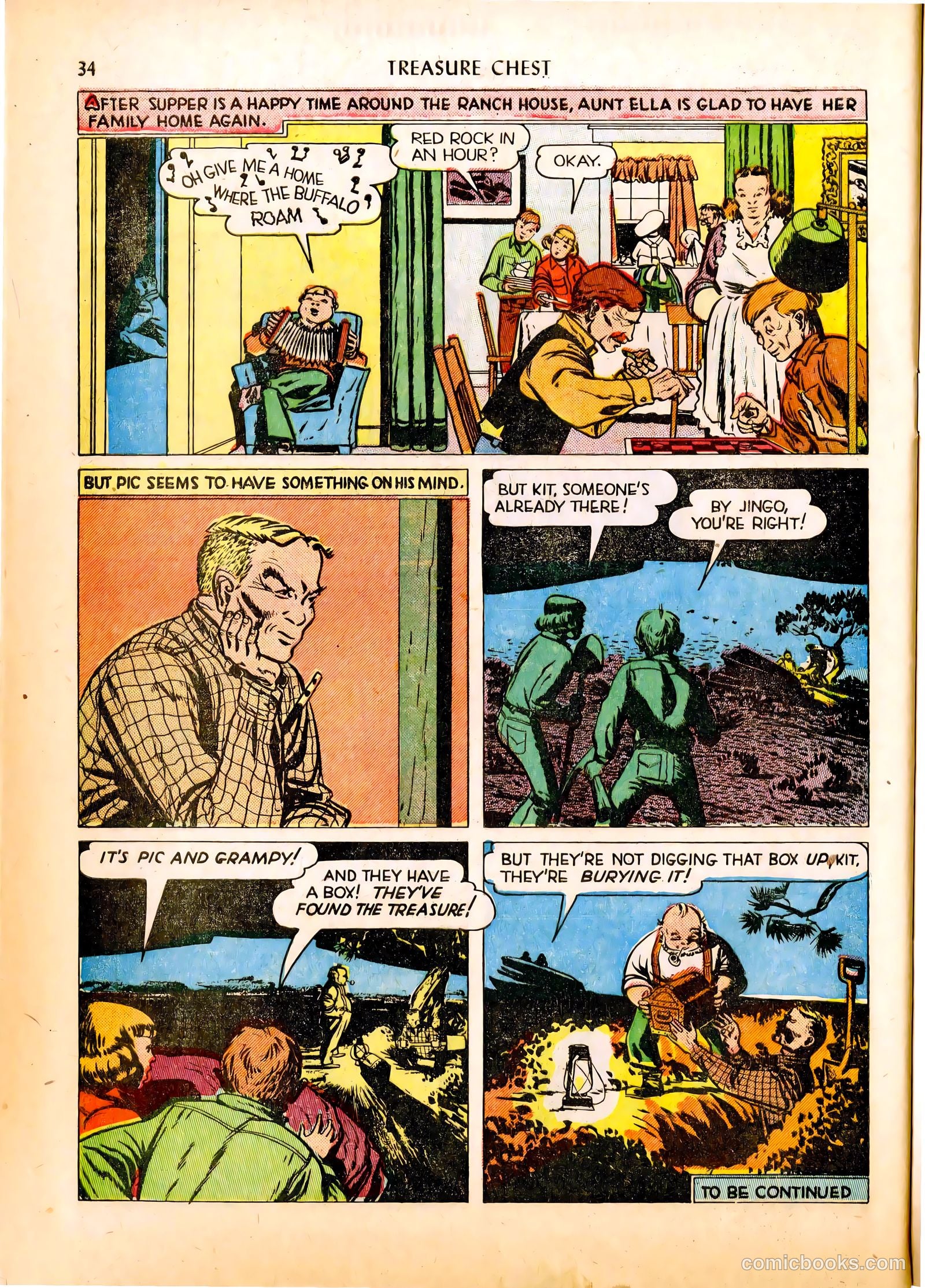 Treasure Chest of Fun and Fact v2 #9 — page 34 of 36