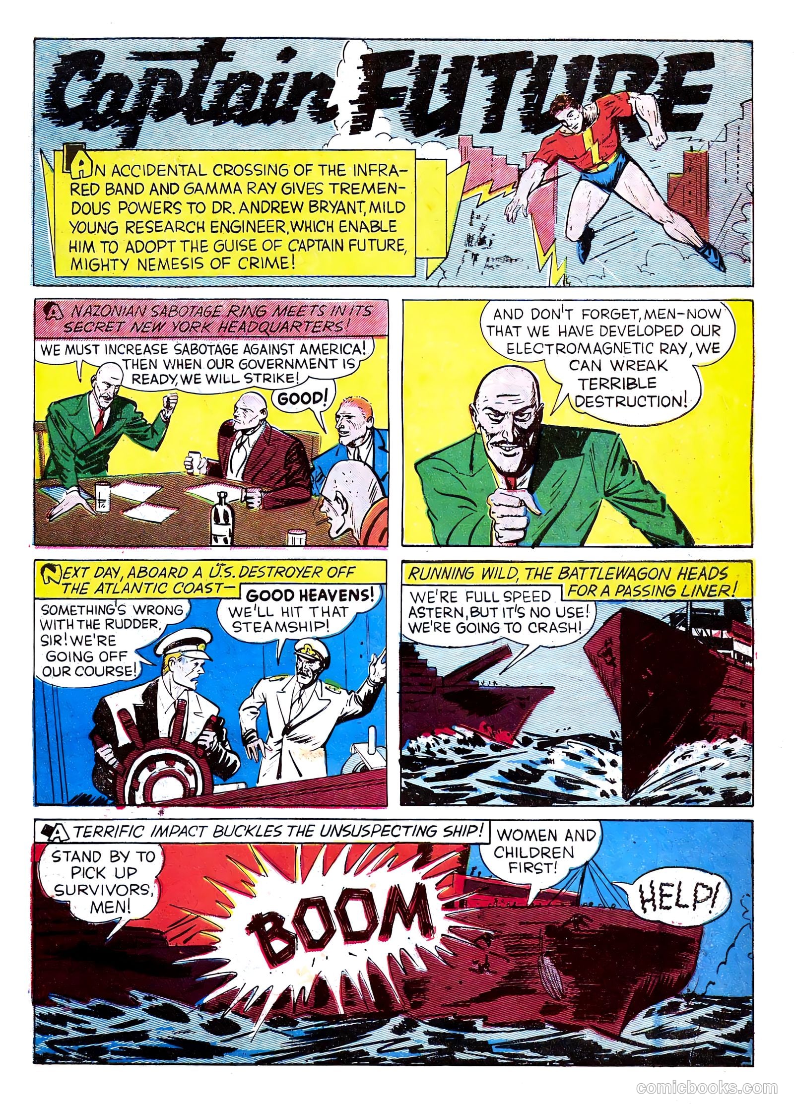 Startling Comics #4 (1940) — page 3 of 64