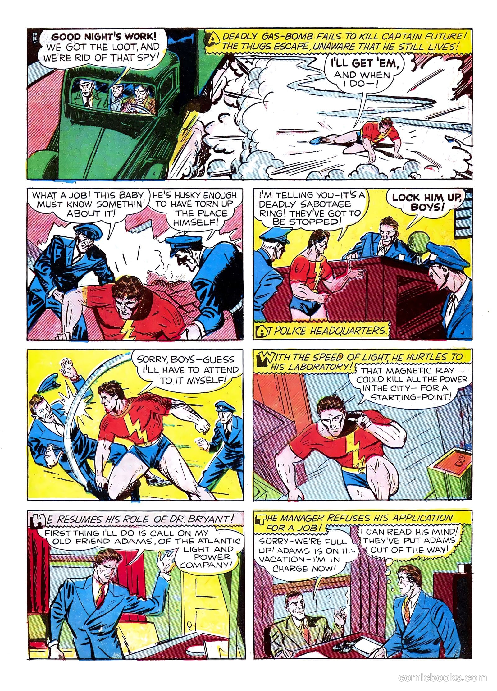 Startling Comics #4 (1940) — page 7 of 64