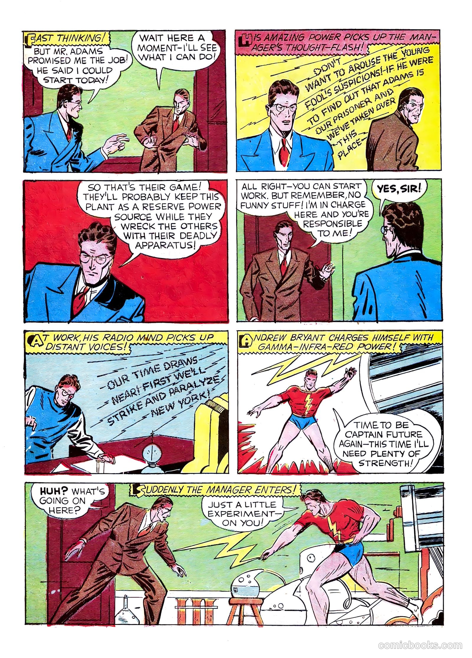 Startling Comics #4 (1940) — page 8 of 64
