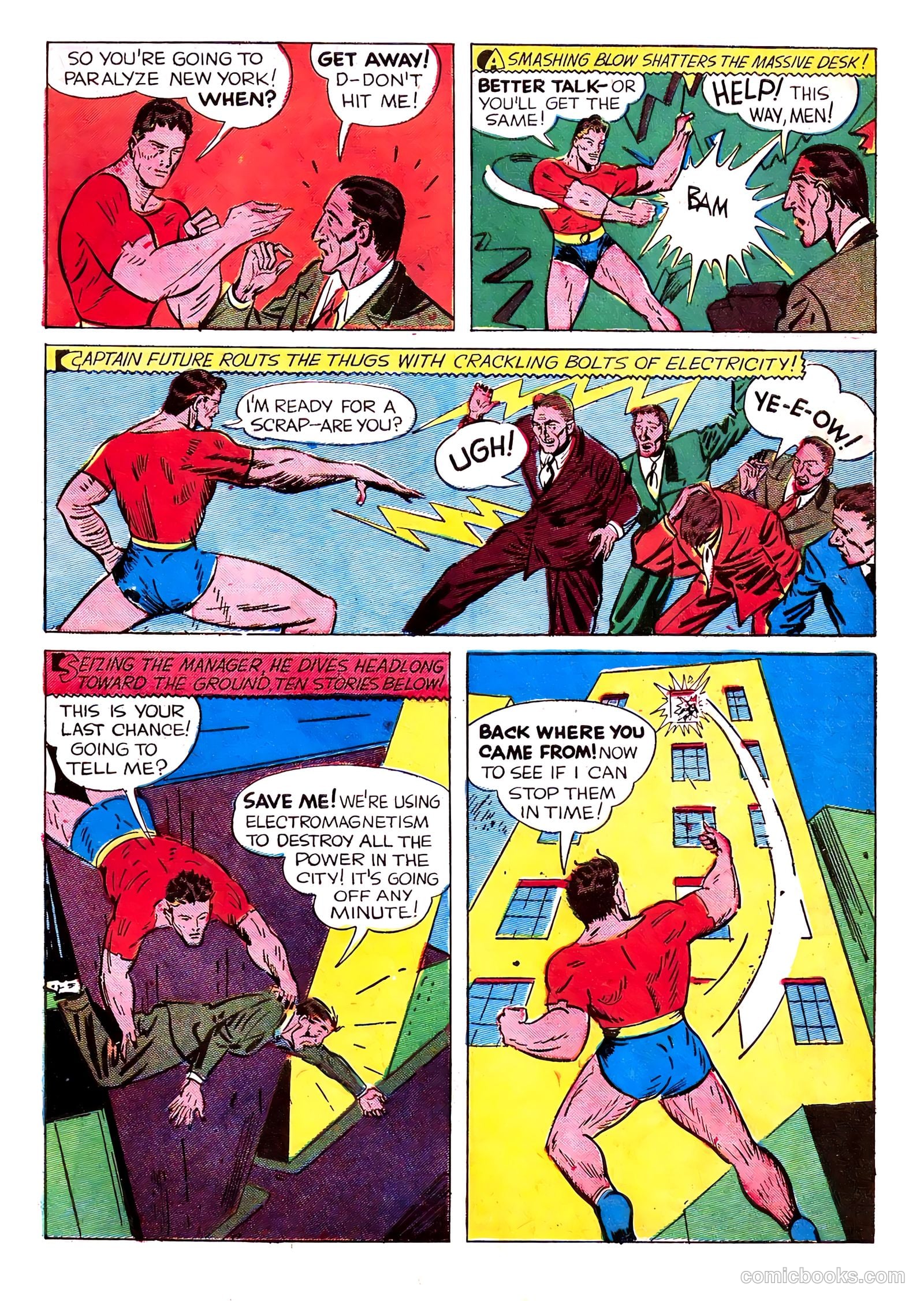 Startling Comics #4 (1940) — page 9 of 64