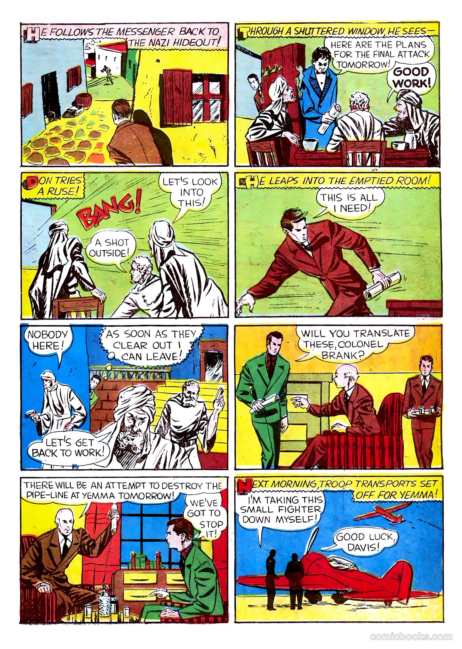Startling Comics #4 (1940) — page 19 of 64