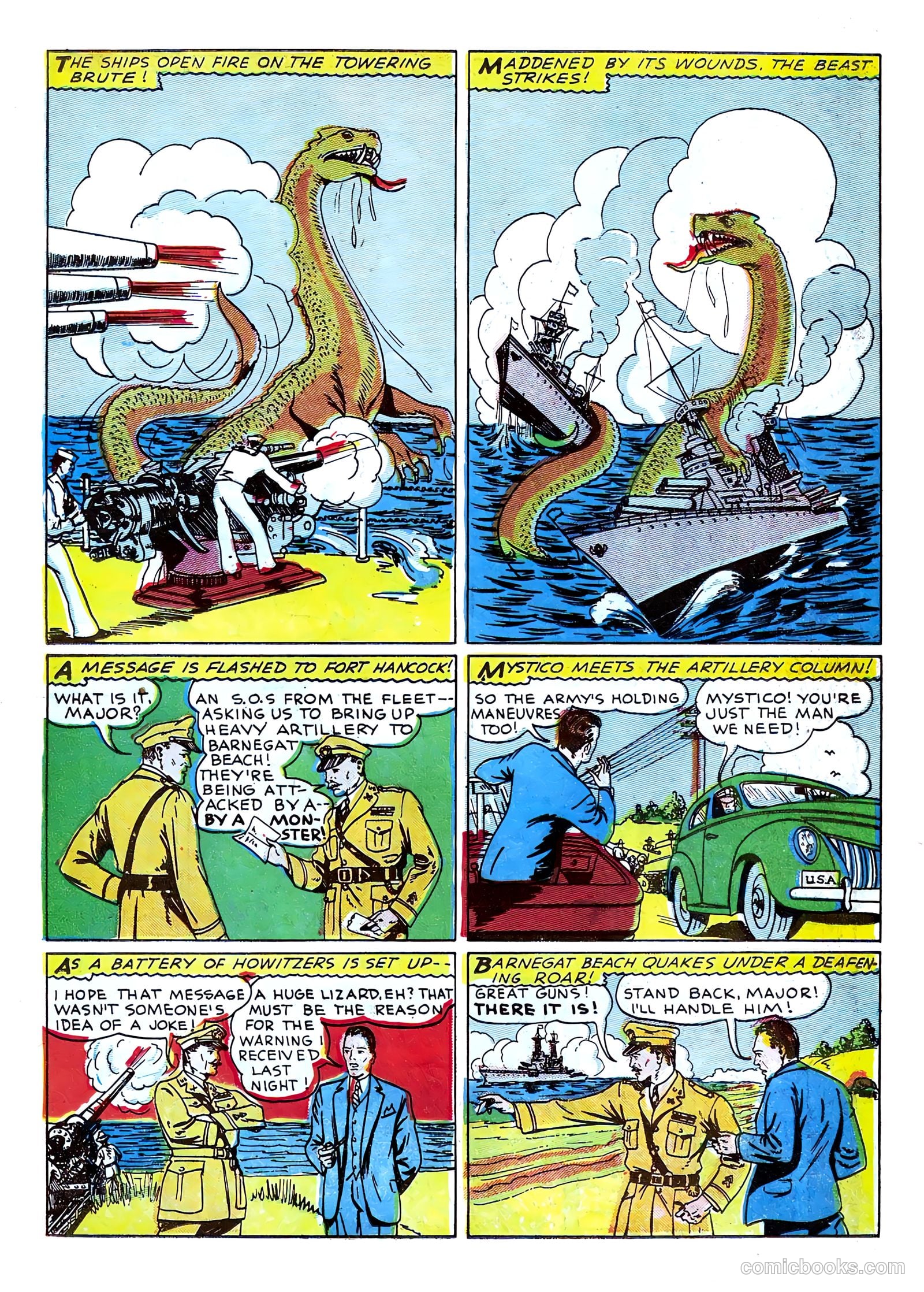 Startling Comics #4 (1940) — page 23 of 64