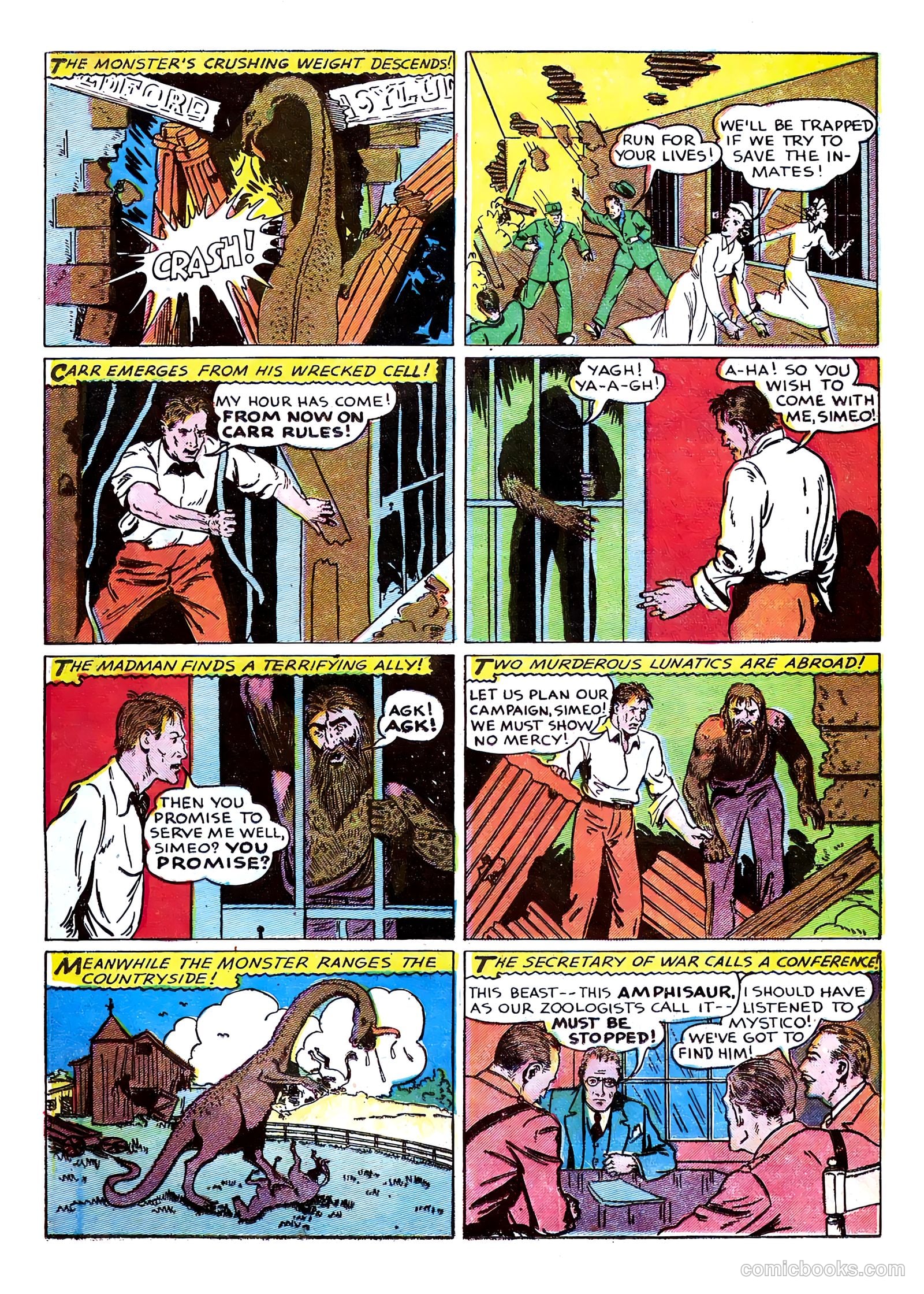 Startling Comics #4 (1940) — page 25 of 64