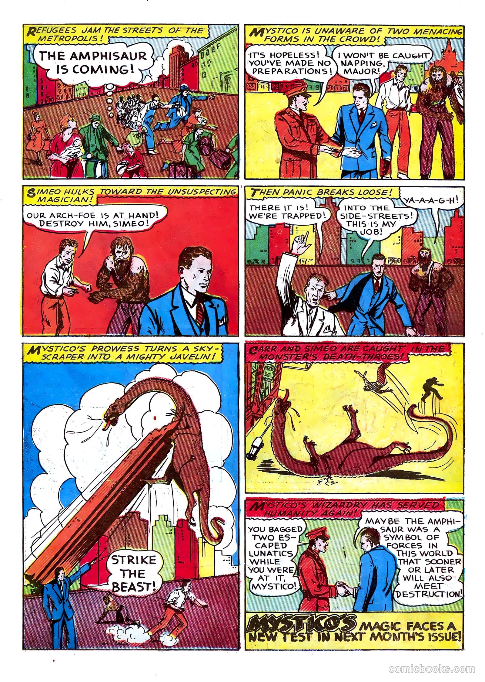 Startling Comics #4 (1940) — page 27 of 64
