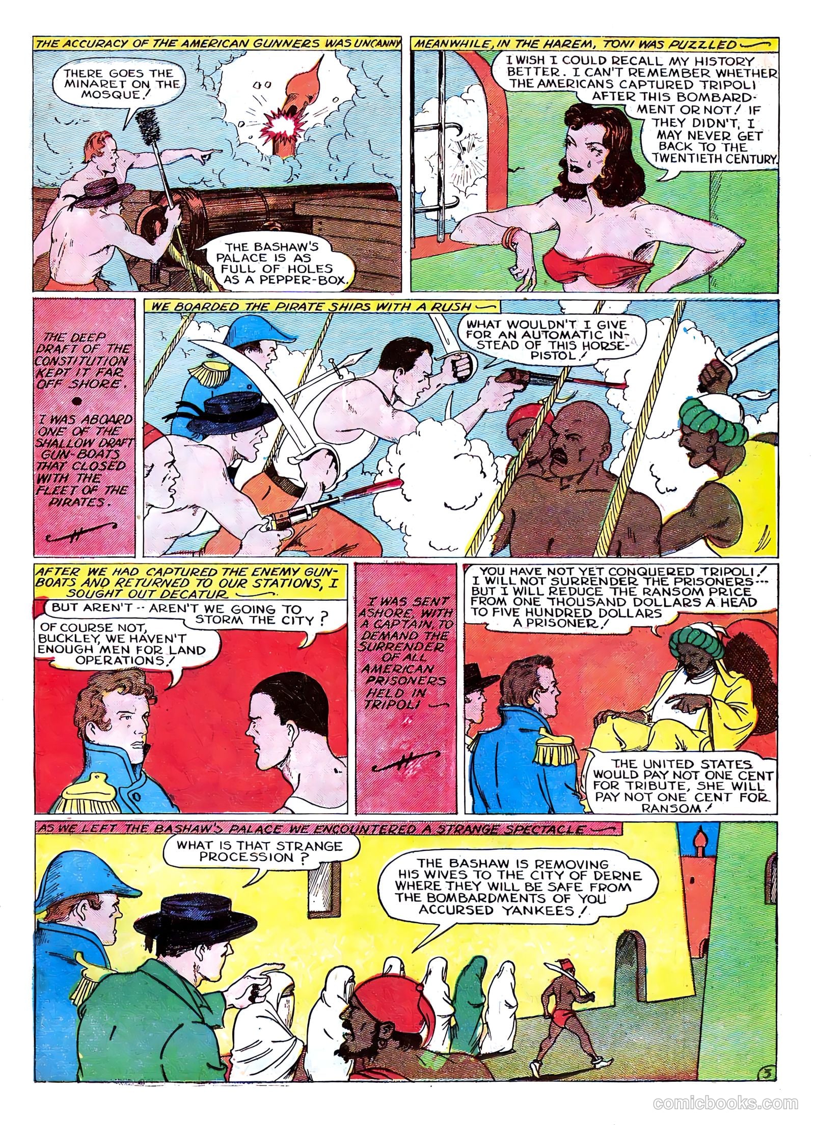 Startling Comics #4 (1940) — page 33 of 64