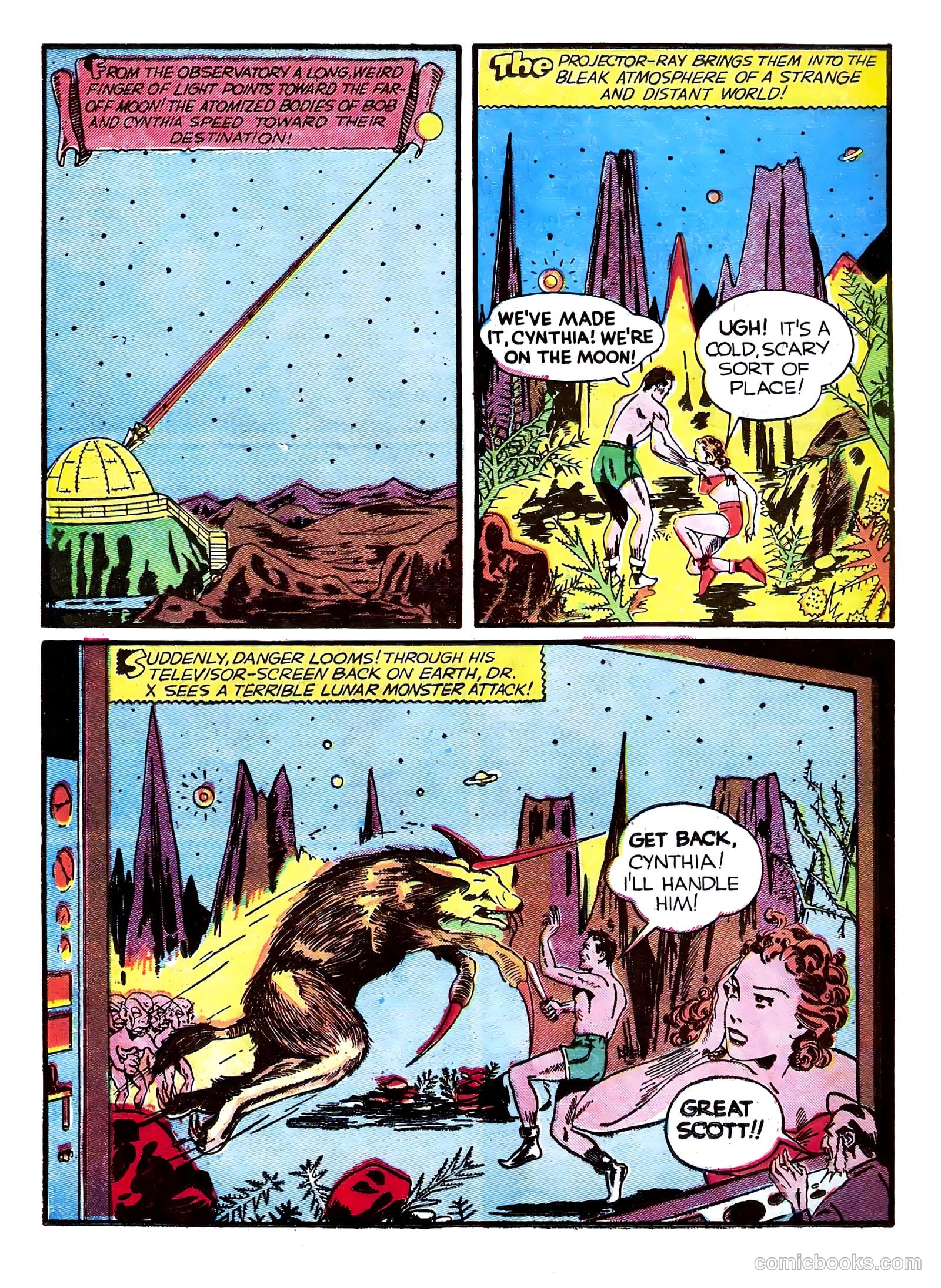 Startling Comics #4 (1940) — page 40 of 64