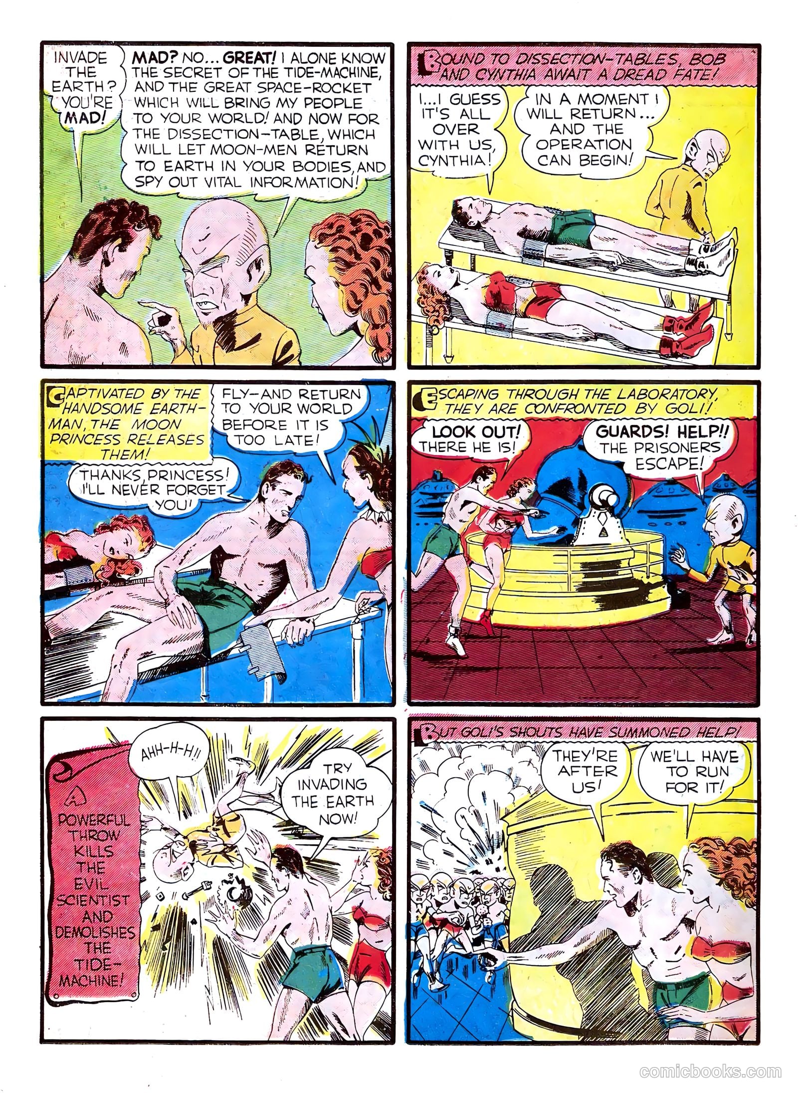 Startling Comics #4 (1940) — page 42 of 64
