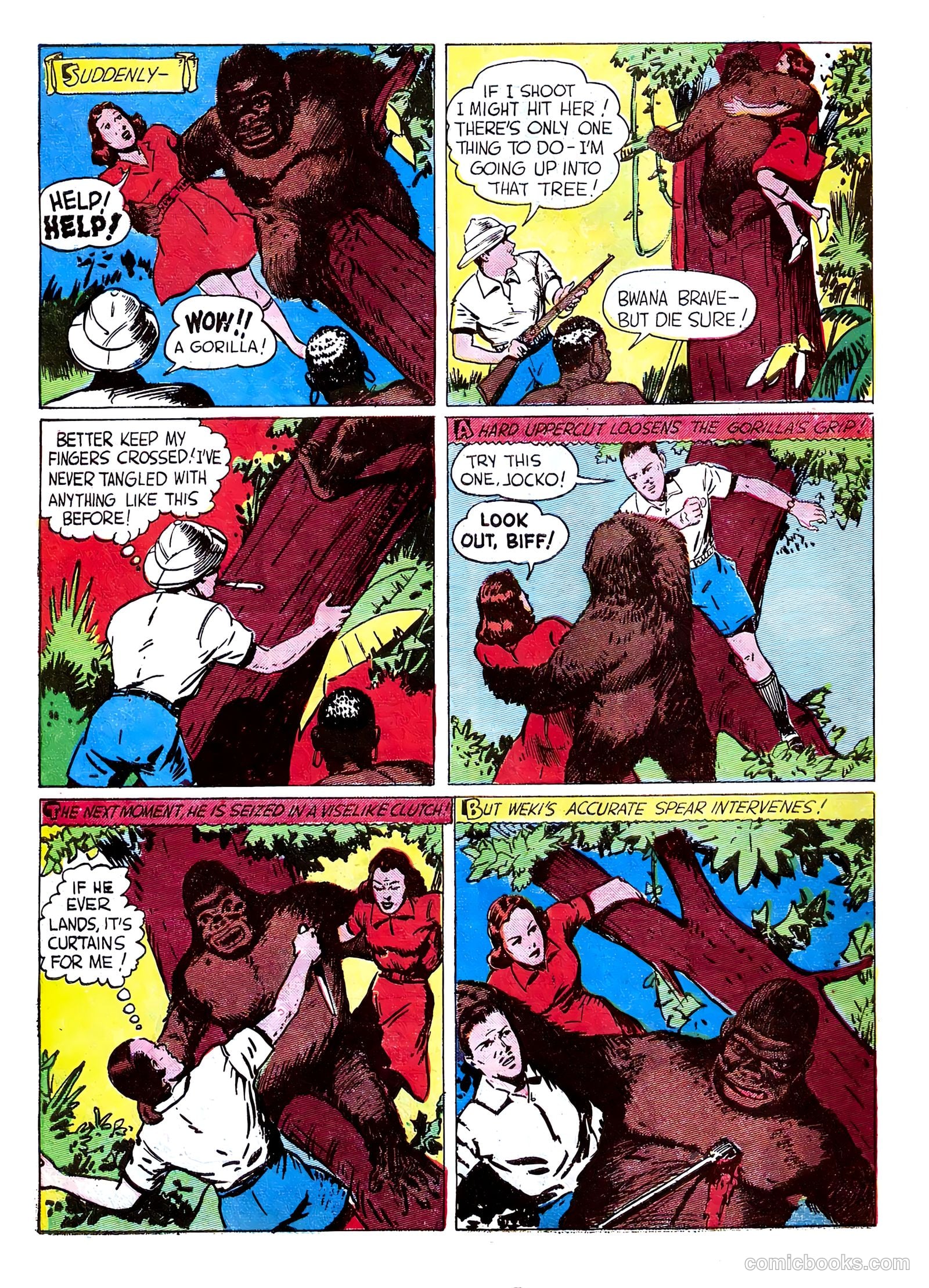 Startling Comics #4 (1940) — page 48 of 64