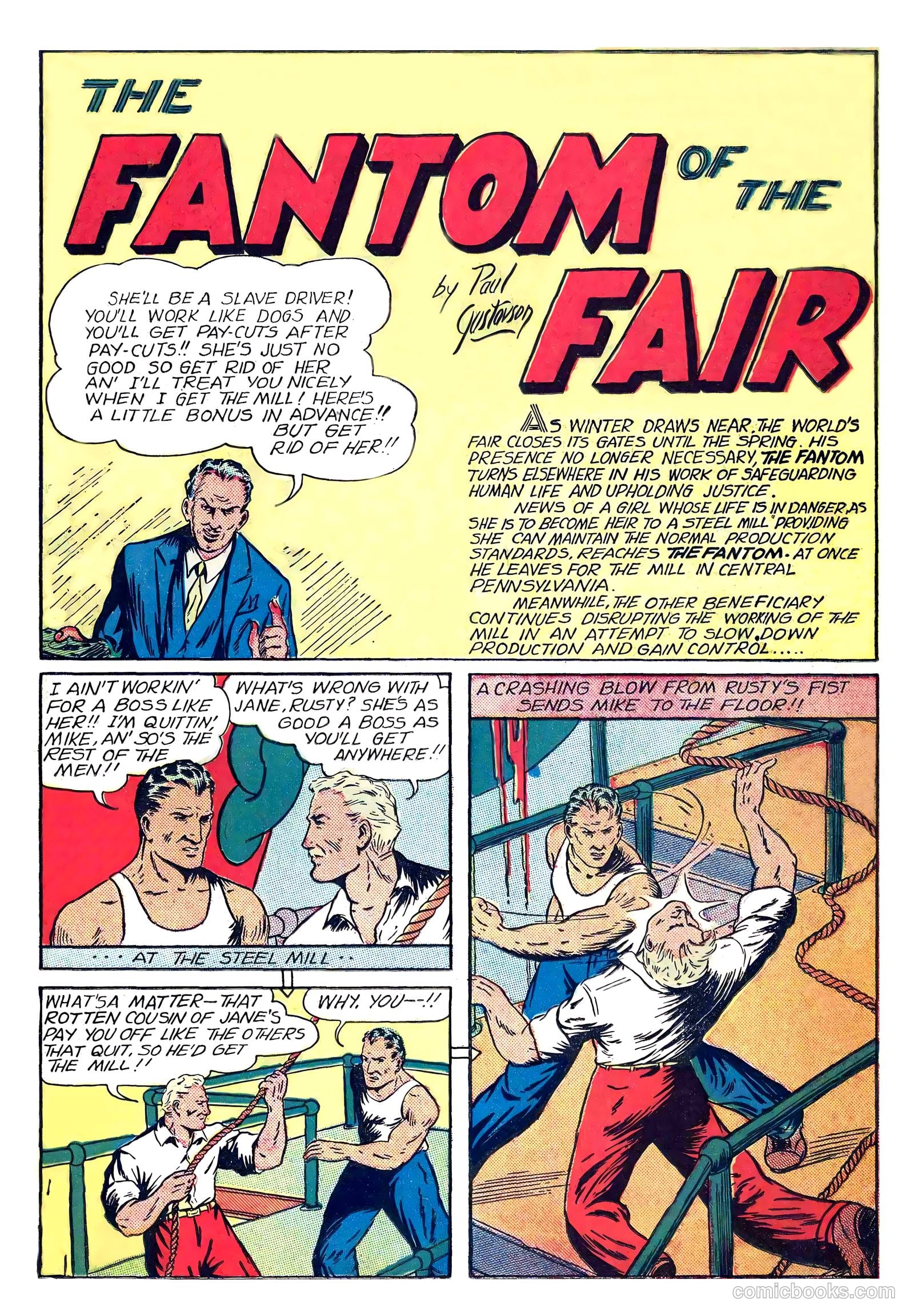 Amazing Mystery Funnies #16 (1938) — page 3 of 52