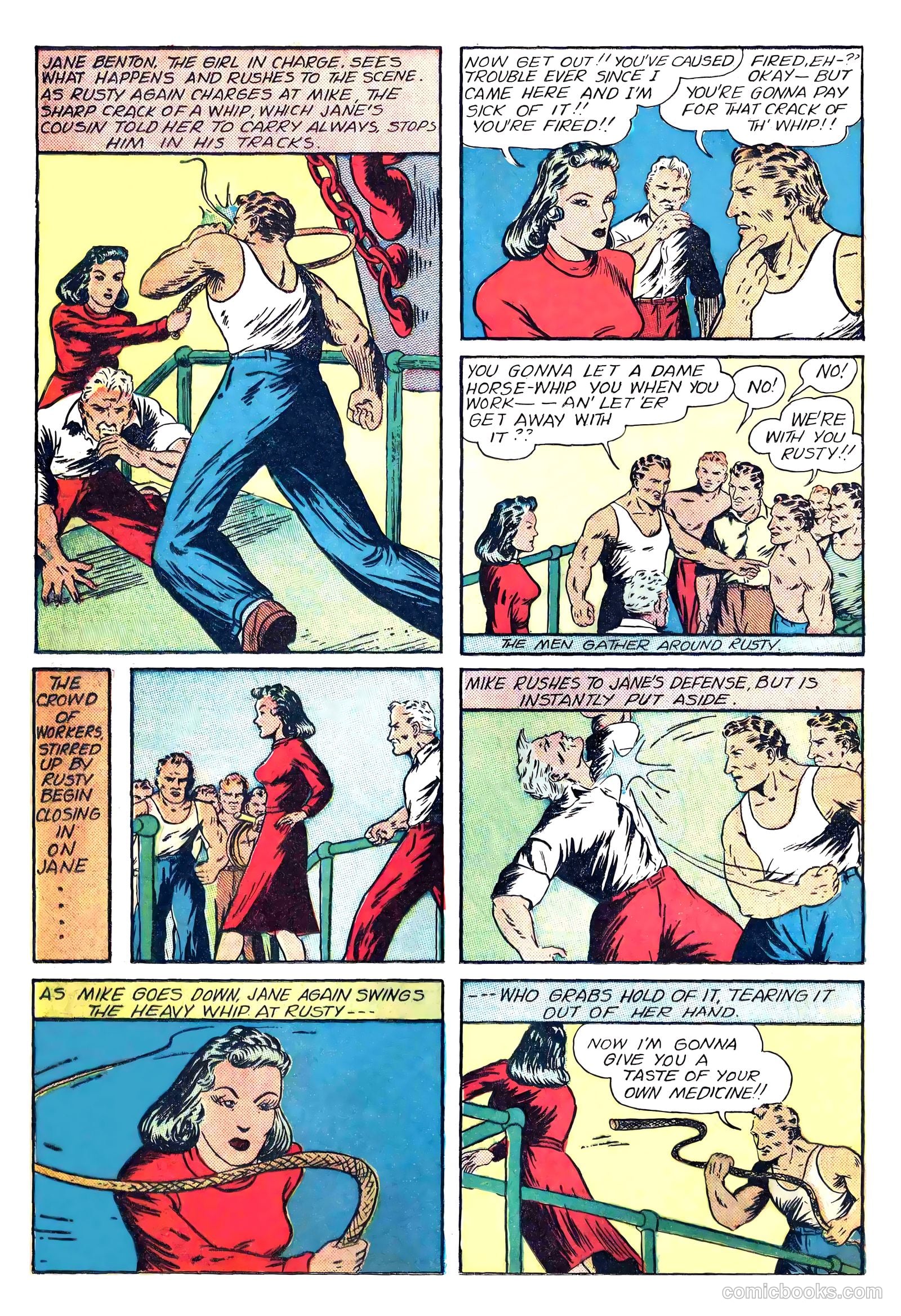 Amazing Mystery Funnies #16 (1938) — page 4 of 52