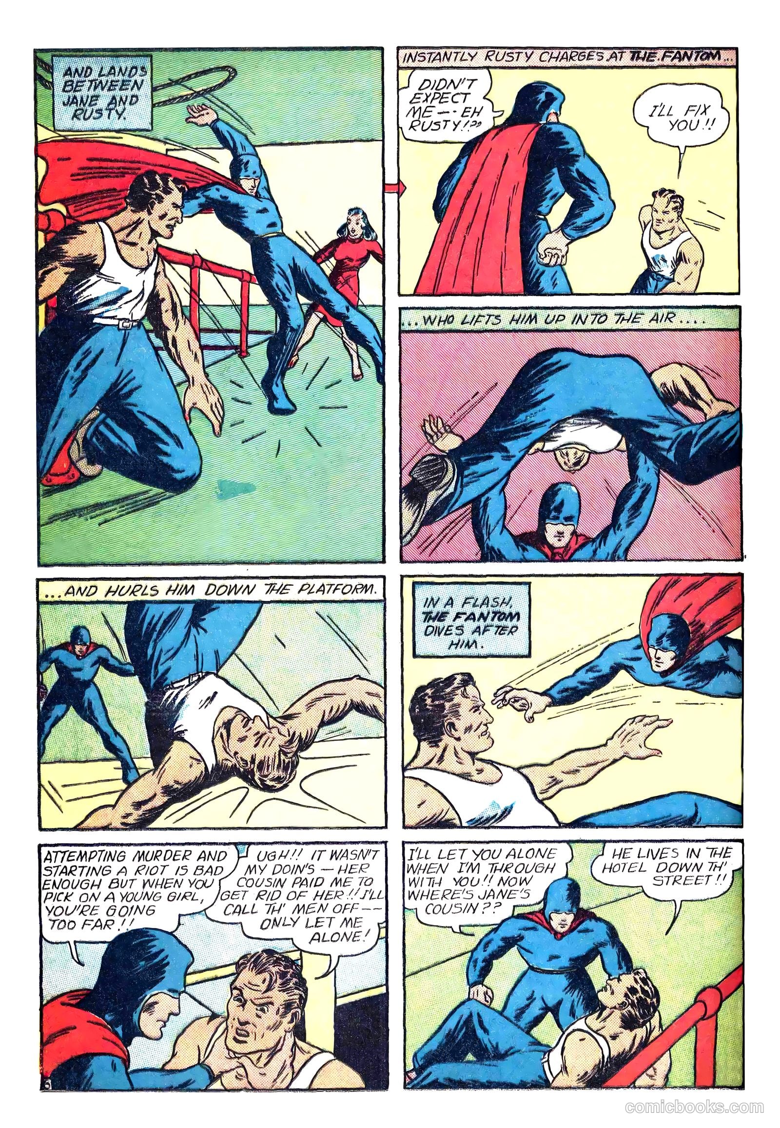 Amazing Mystery Funnies #16 (1938) — page 8 of 52