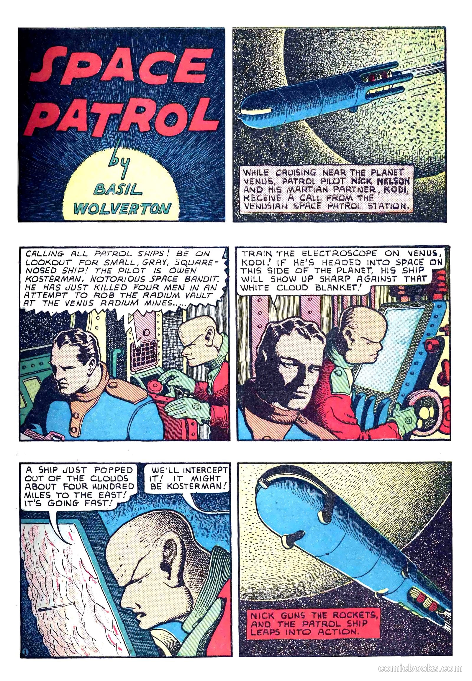 Amazing Mystery Funnies #16 (1938) — page 17 of 52
