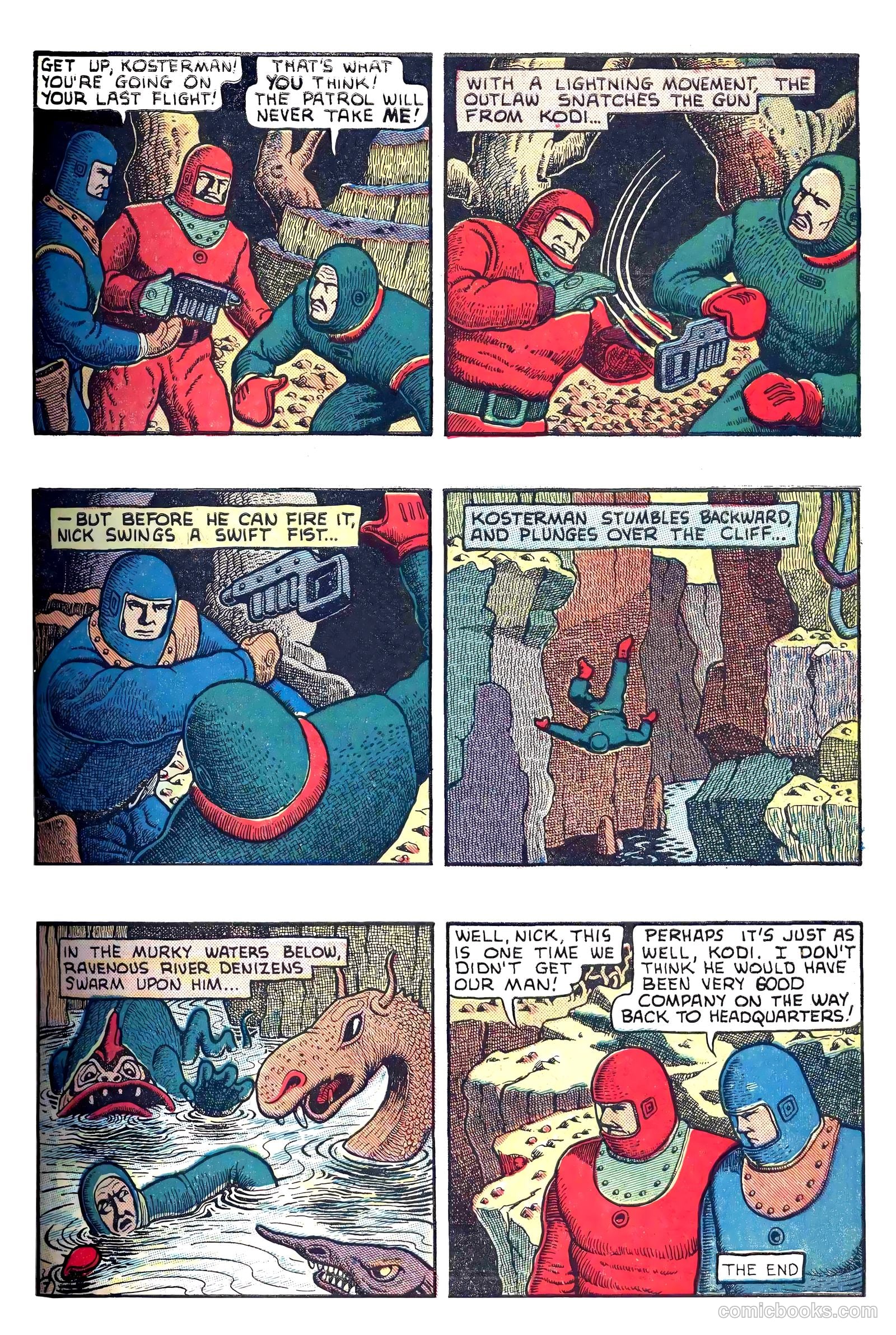Amazing Mystery Funnies #16 (1938) — page 23 of 52
