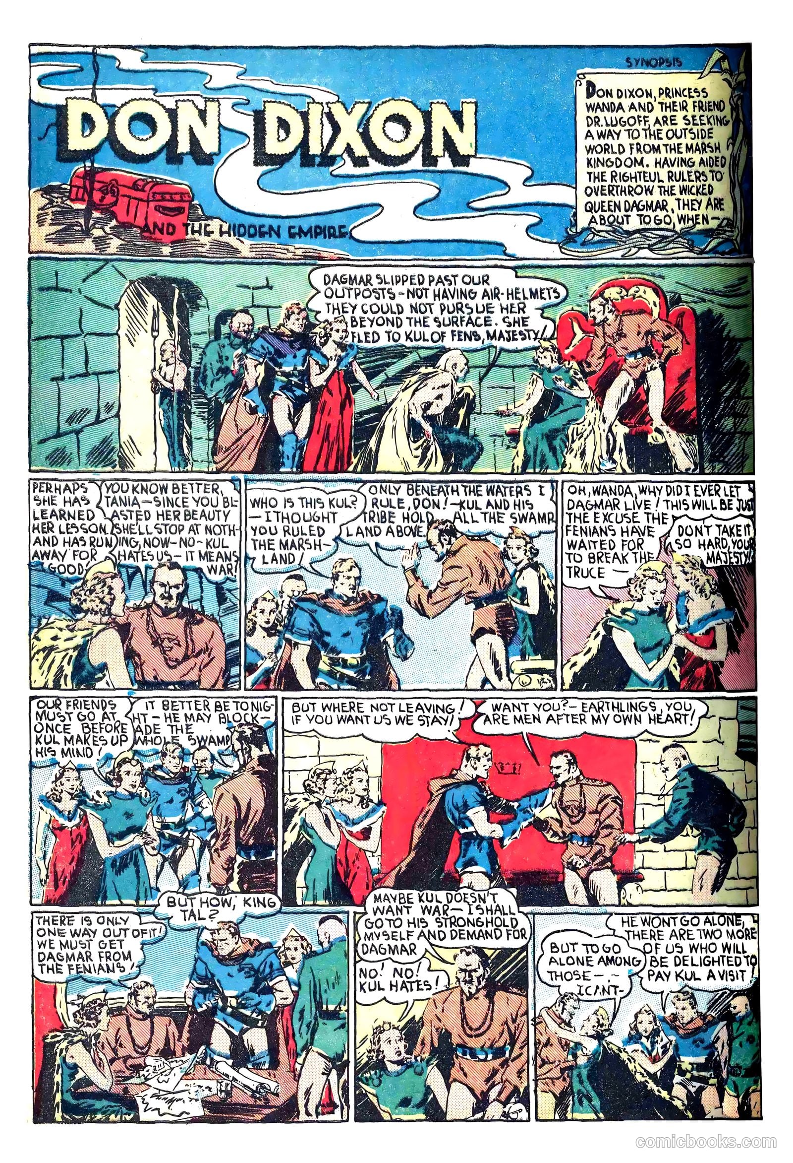 Amazing Mystery Funnies #16 (1938) — page 24 of 52