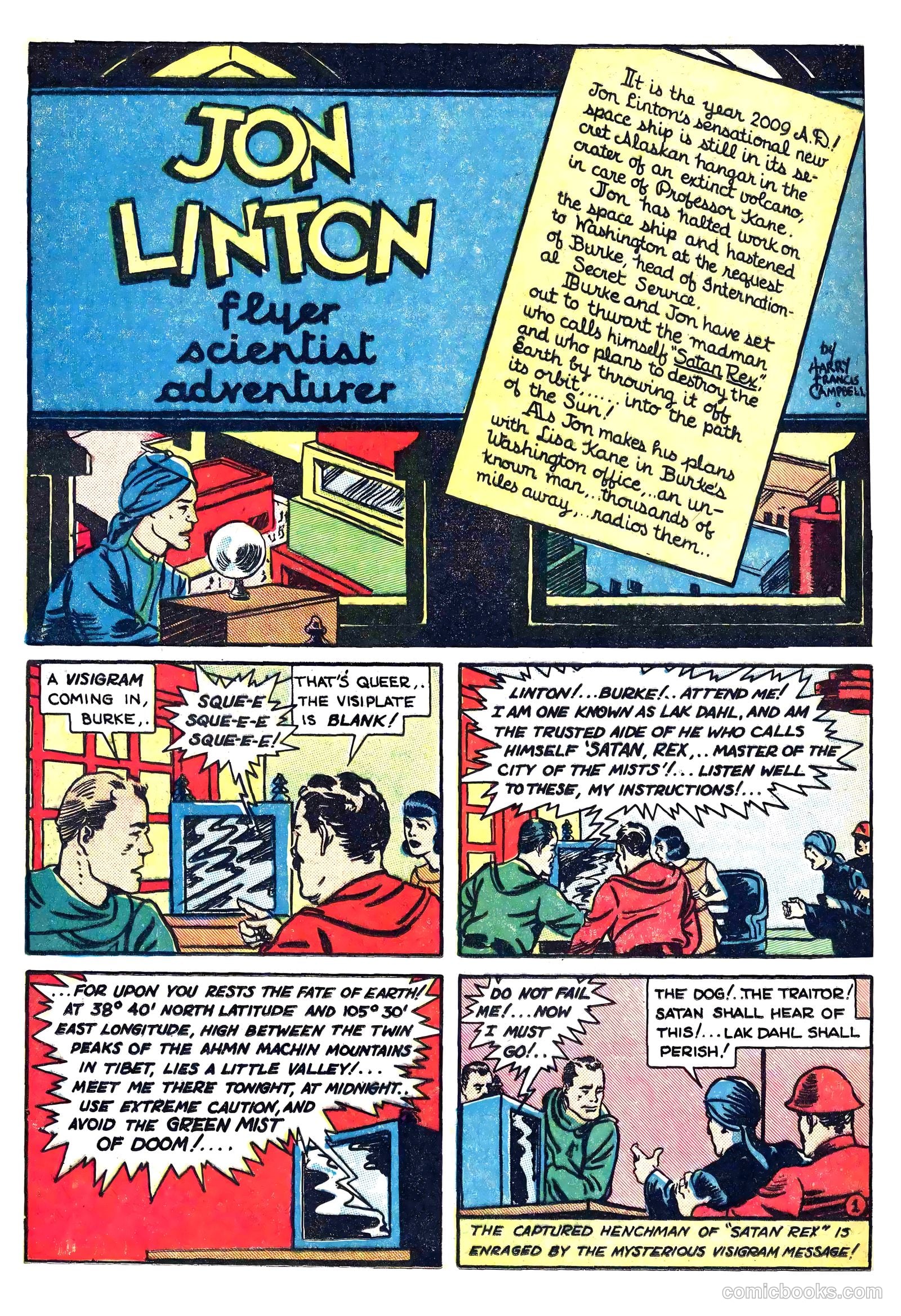 Amazing Mystery Funnies #16 (1938) — page 32 of 52
