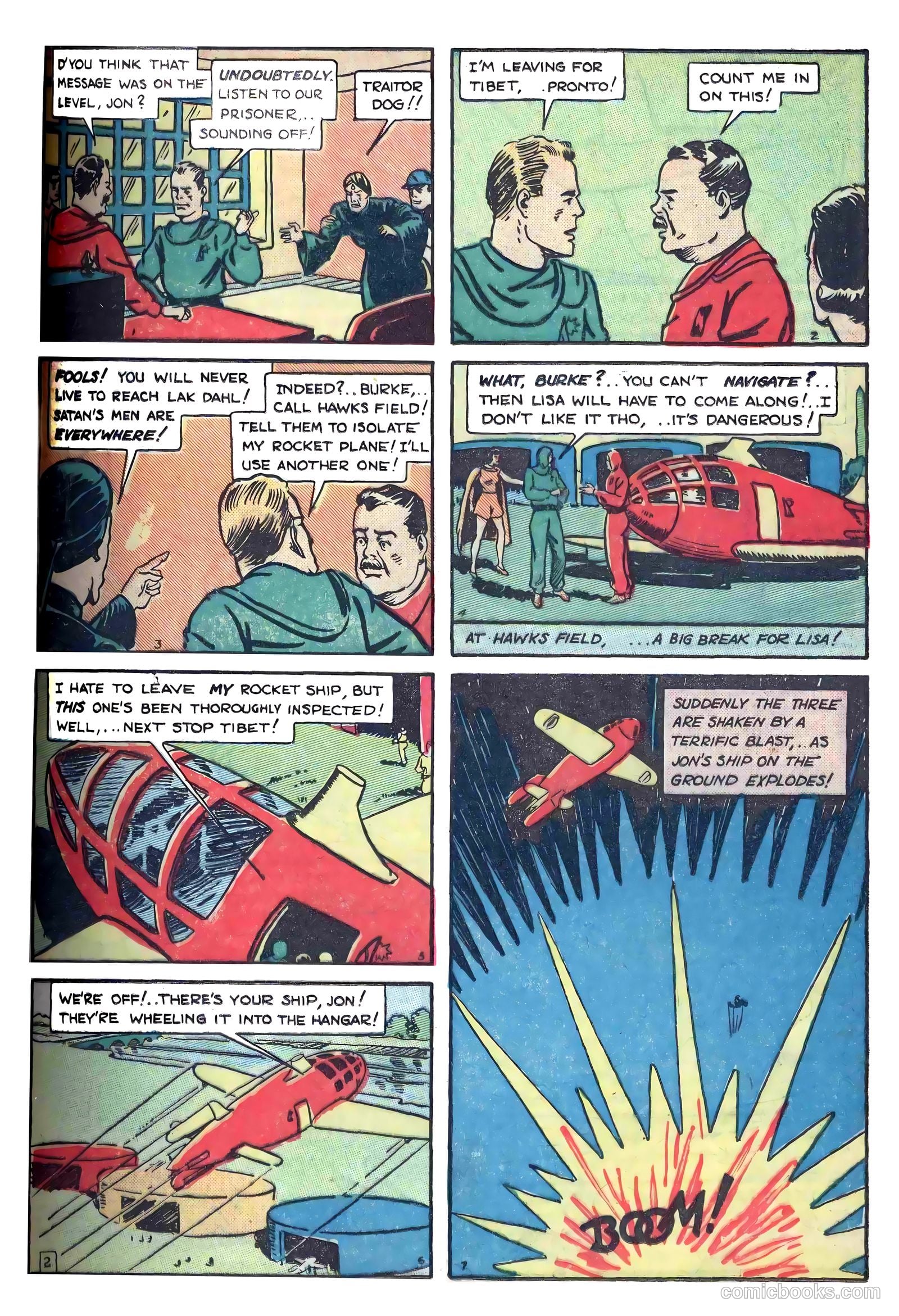 Amazing Mystery Funnies #16 (1938) — page 33 of 52