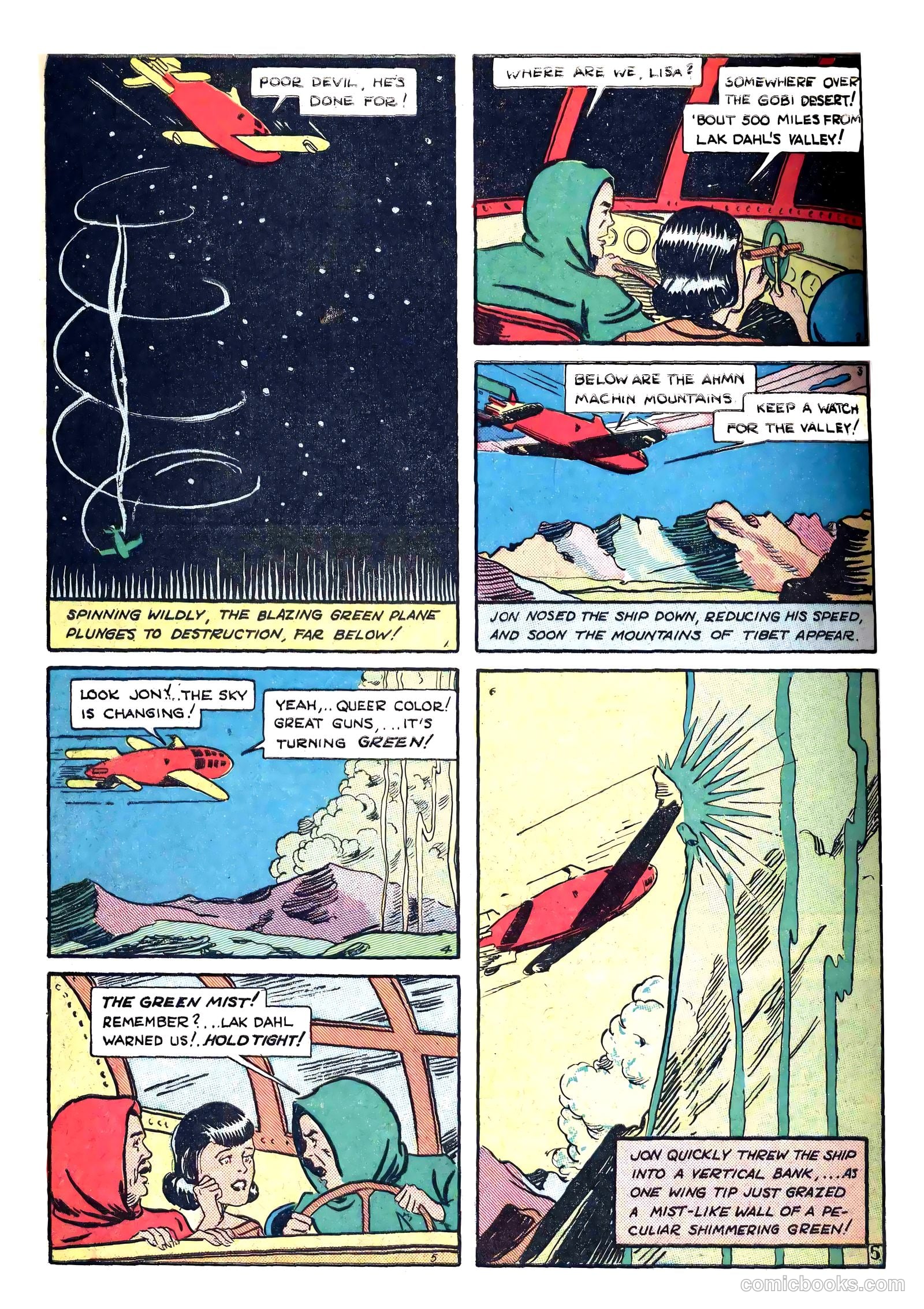Amazing Mystery Funnies #16 (1938) — page 36 of 52