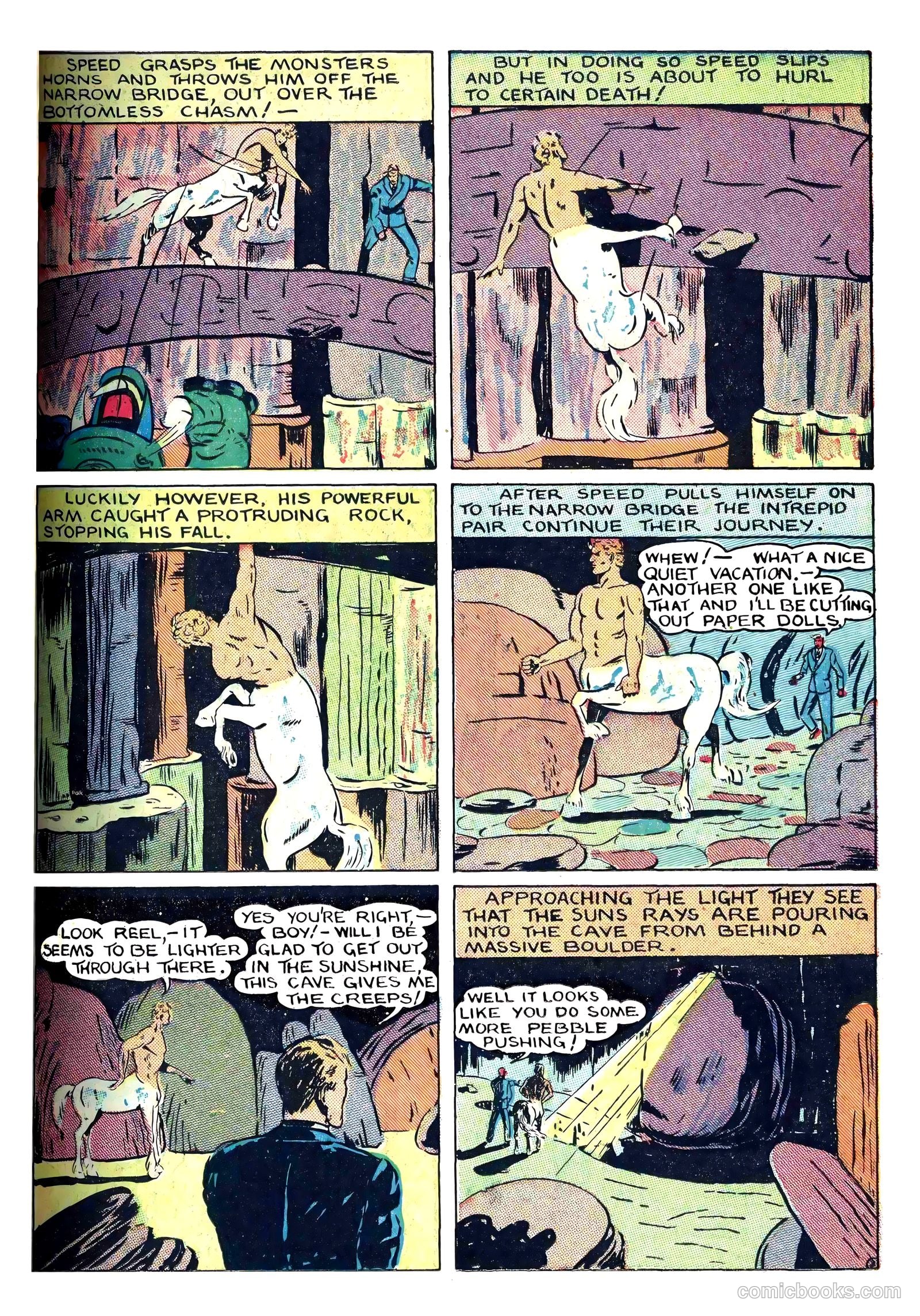 Amazing Mystery Funnies #16 (1938) — page 43 of 52