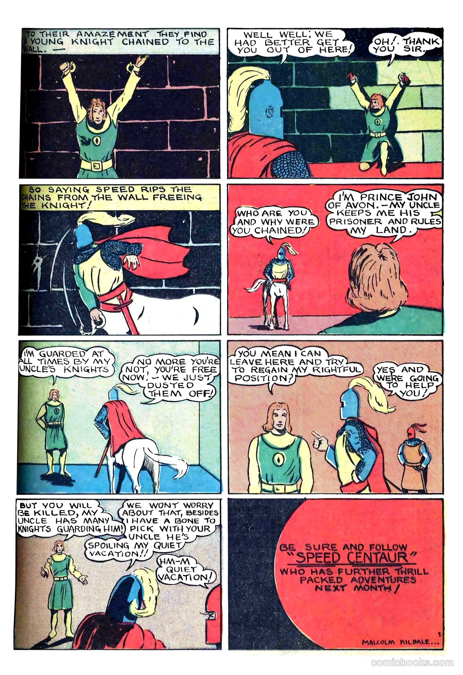 Amazing Mystery Funnies #16 (1938) — page 49 of 52