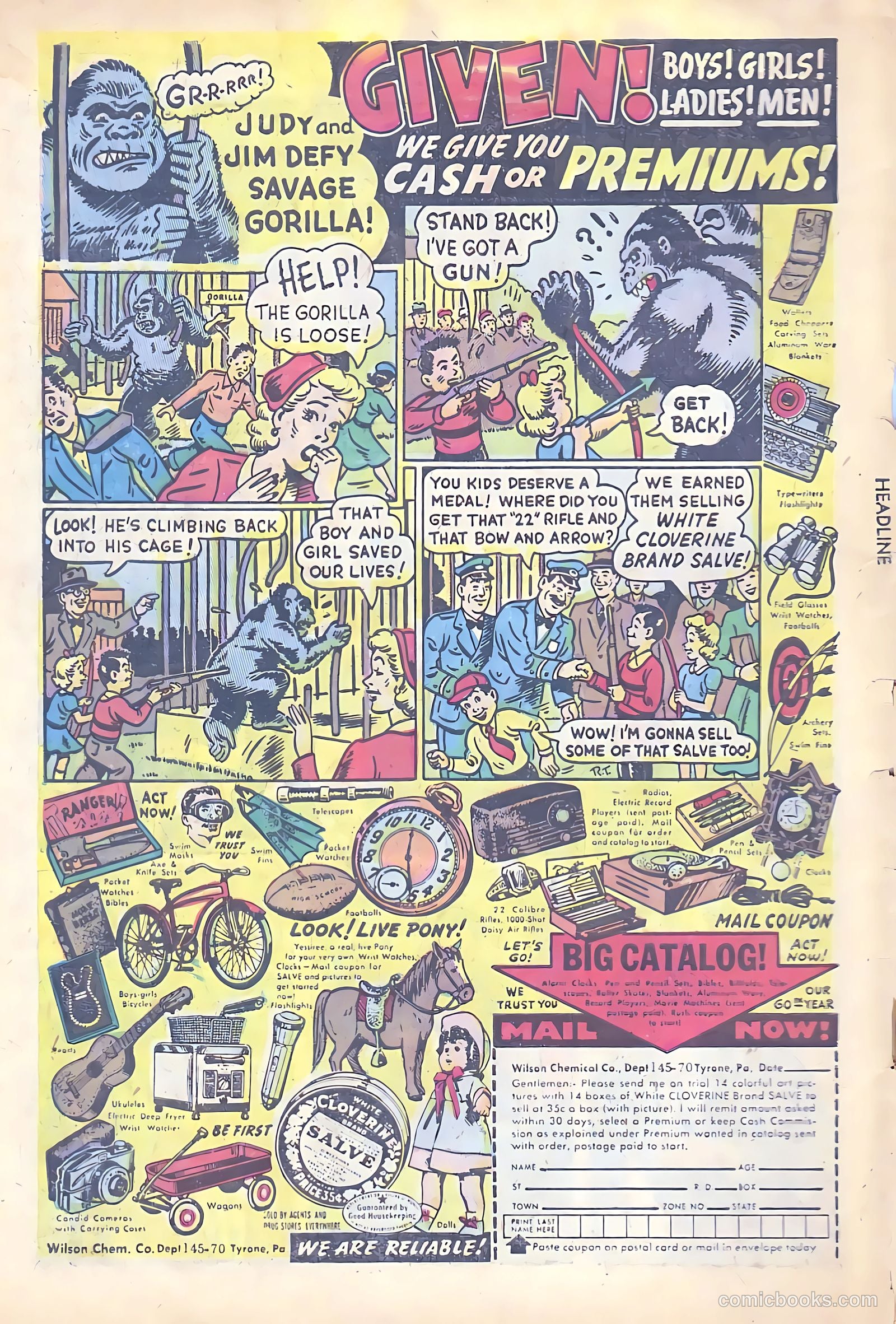 Headline Comics #73 (1949) — page 35 of 37