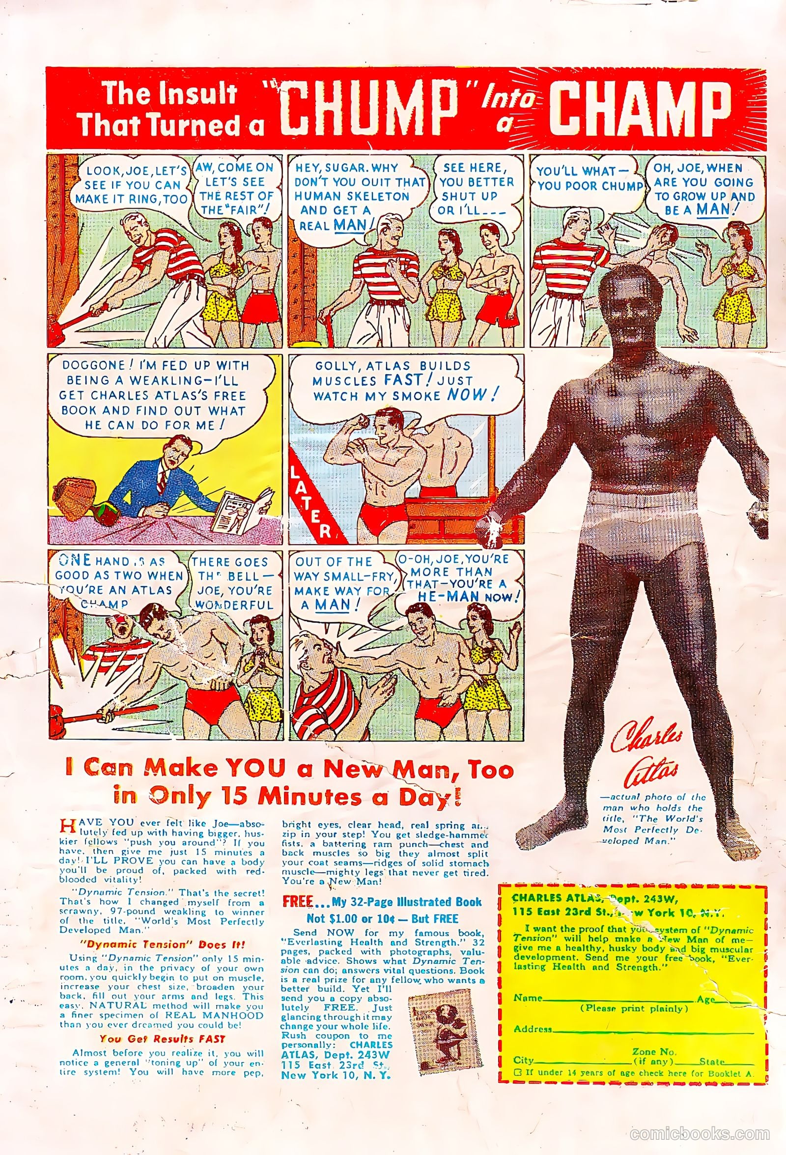 Headline Comics #73 (1949) — page 37 of 37